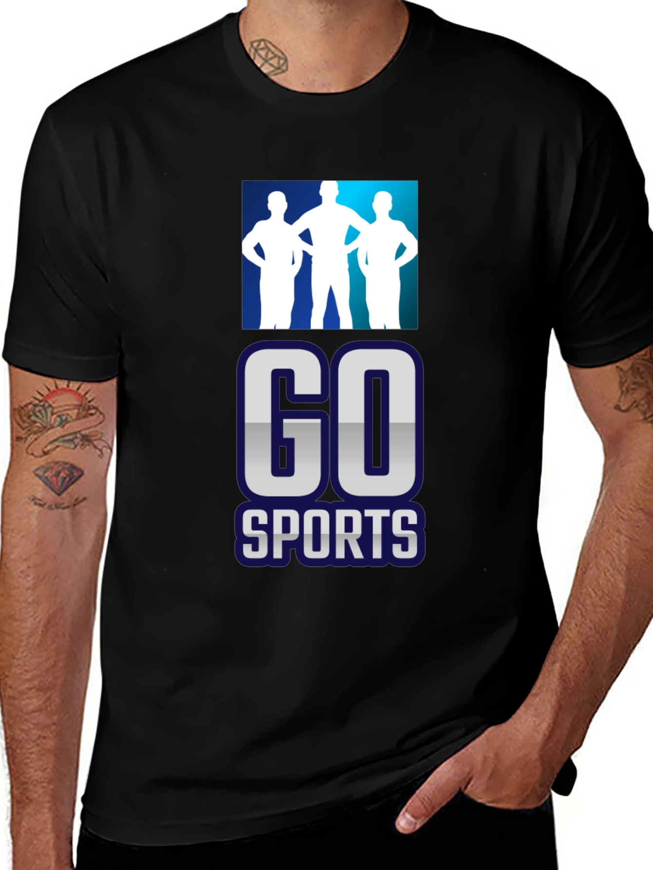 Go Sports Graphic Print T-Shirt