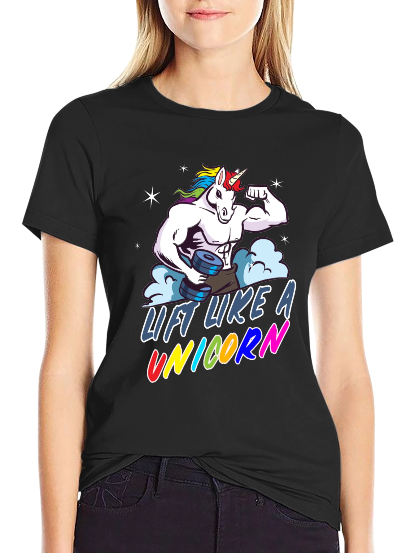Lift Like a Unicorn Graphic Tee