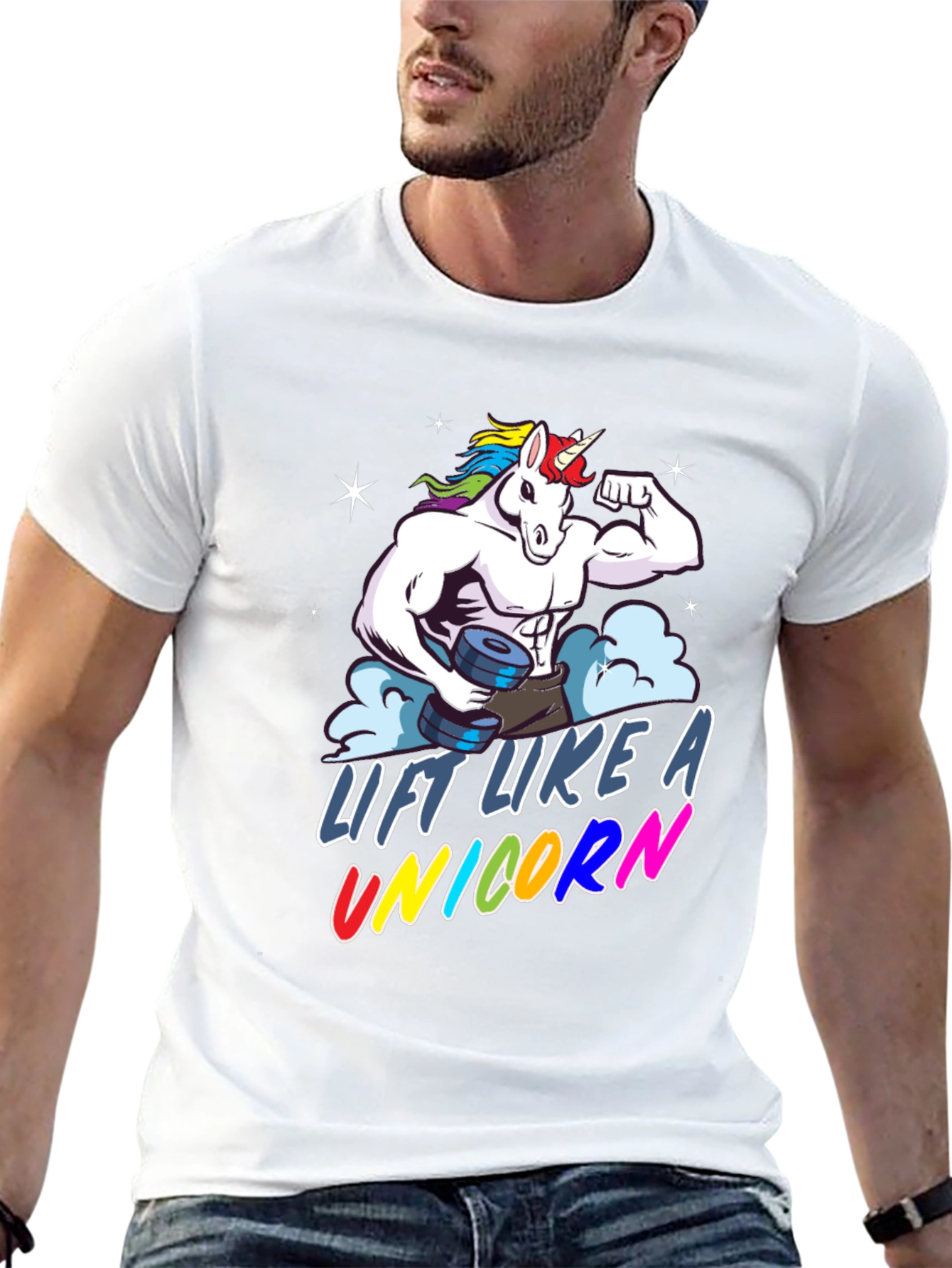 Lift Like a Unicorn Graphic Tee