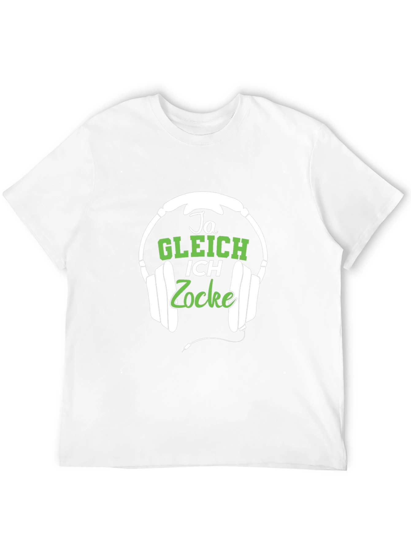 Gleich Ich Zocke T-Shirt - Gamer Headphone Graphic Tee