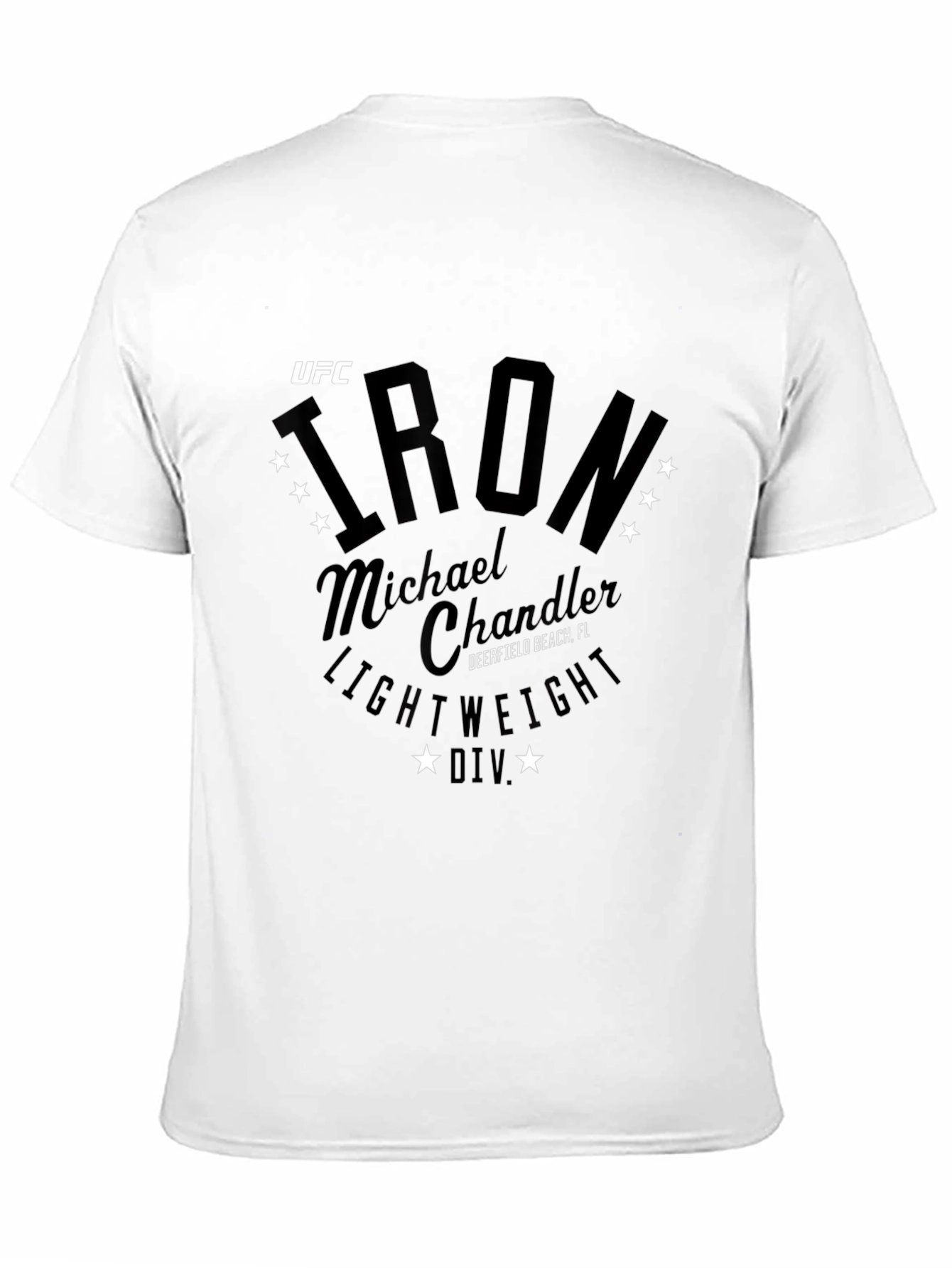 UFC Iron Michael Chandler Black T-Shirt
