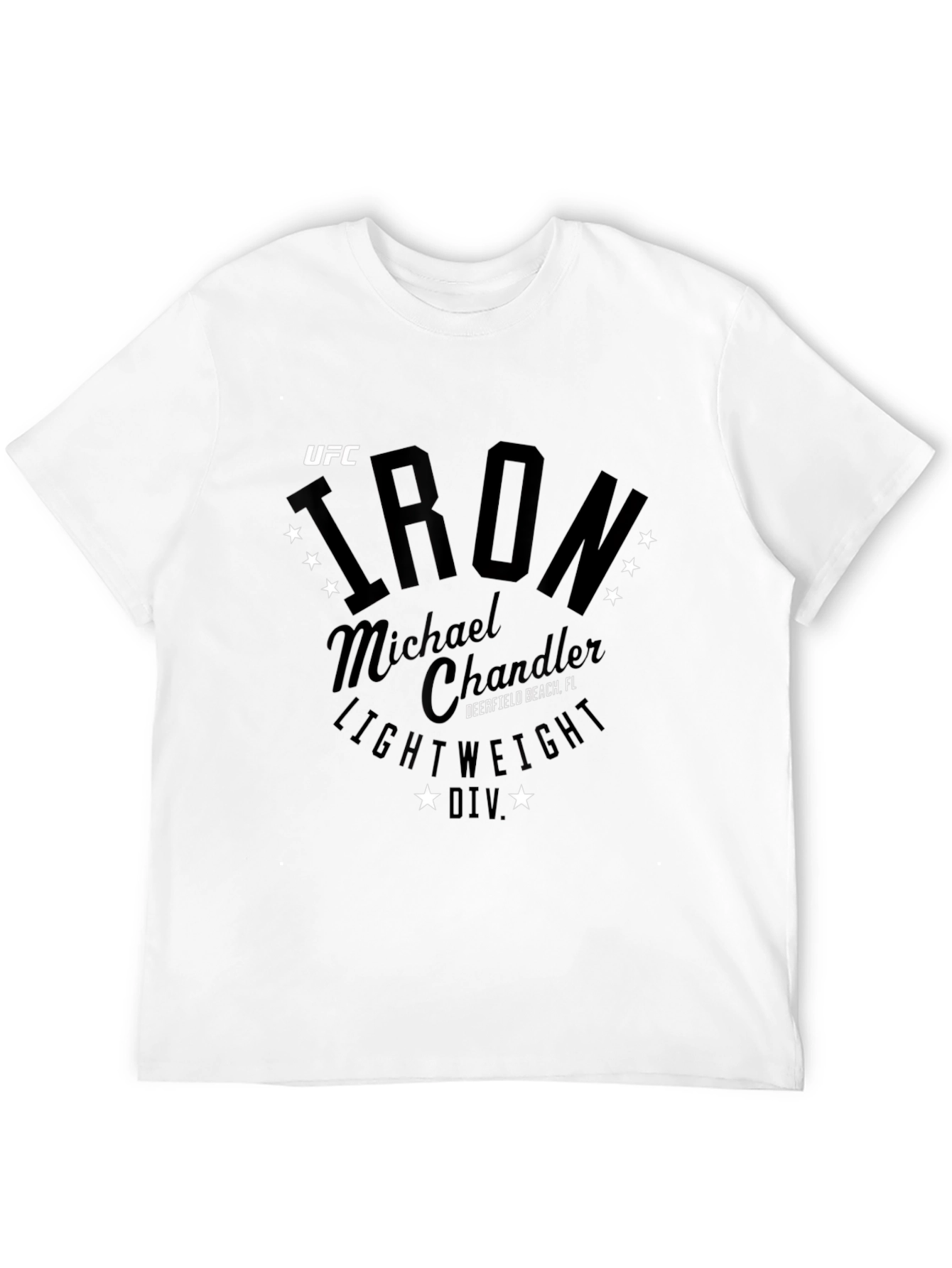 UFC Iron Michael Chandler Black T-Shirt