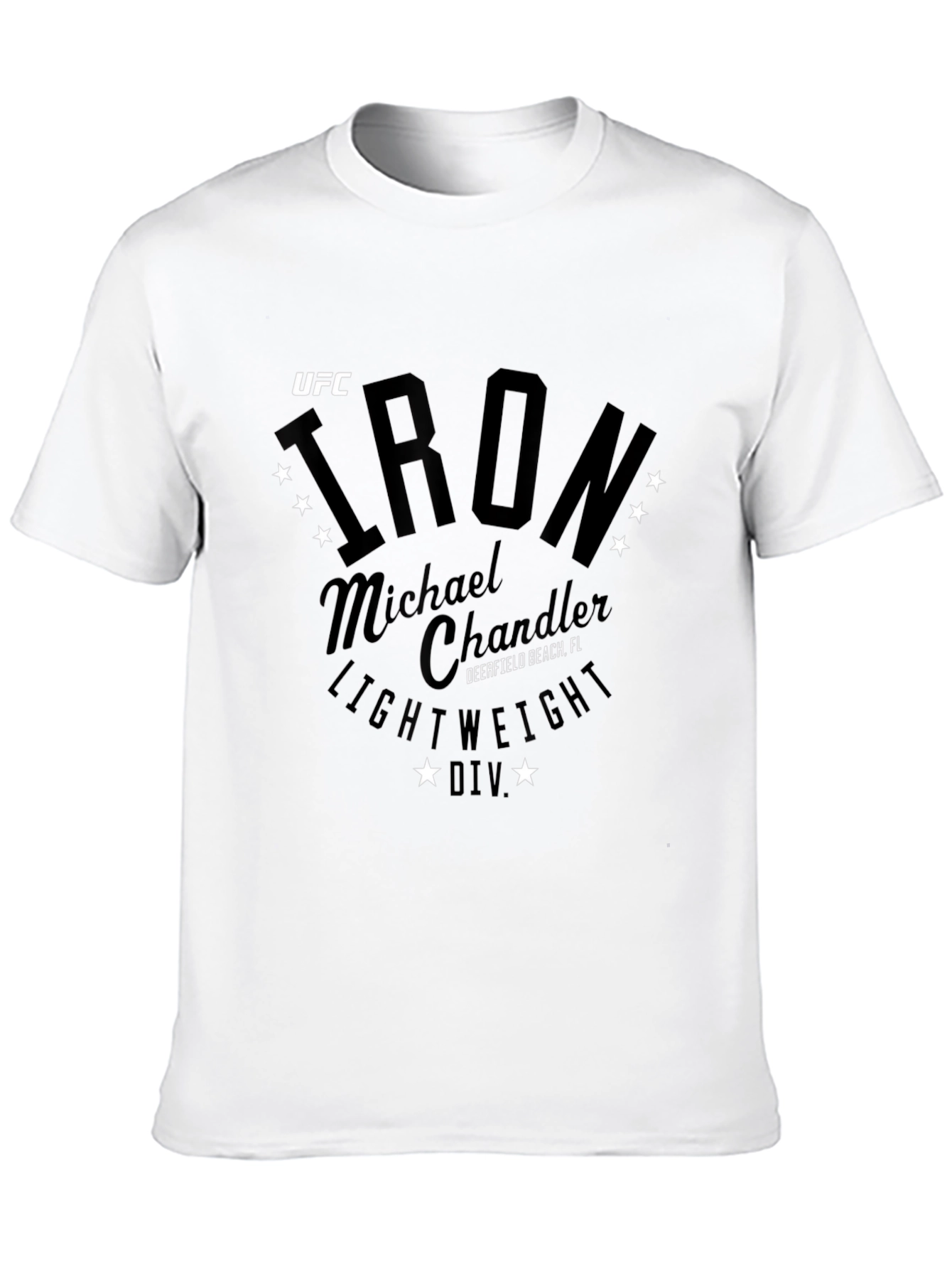 UFC Iron Michael Chandler Black T-Shirt