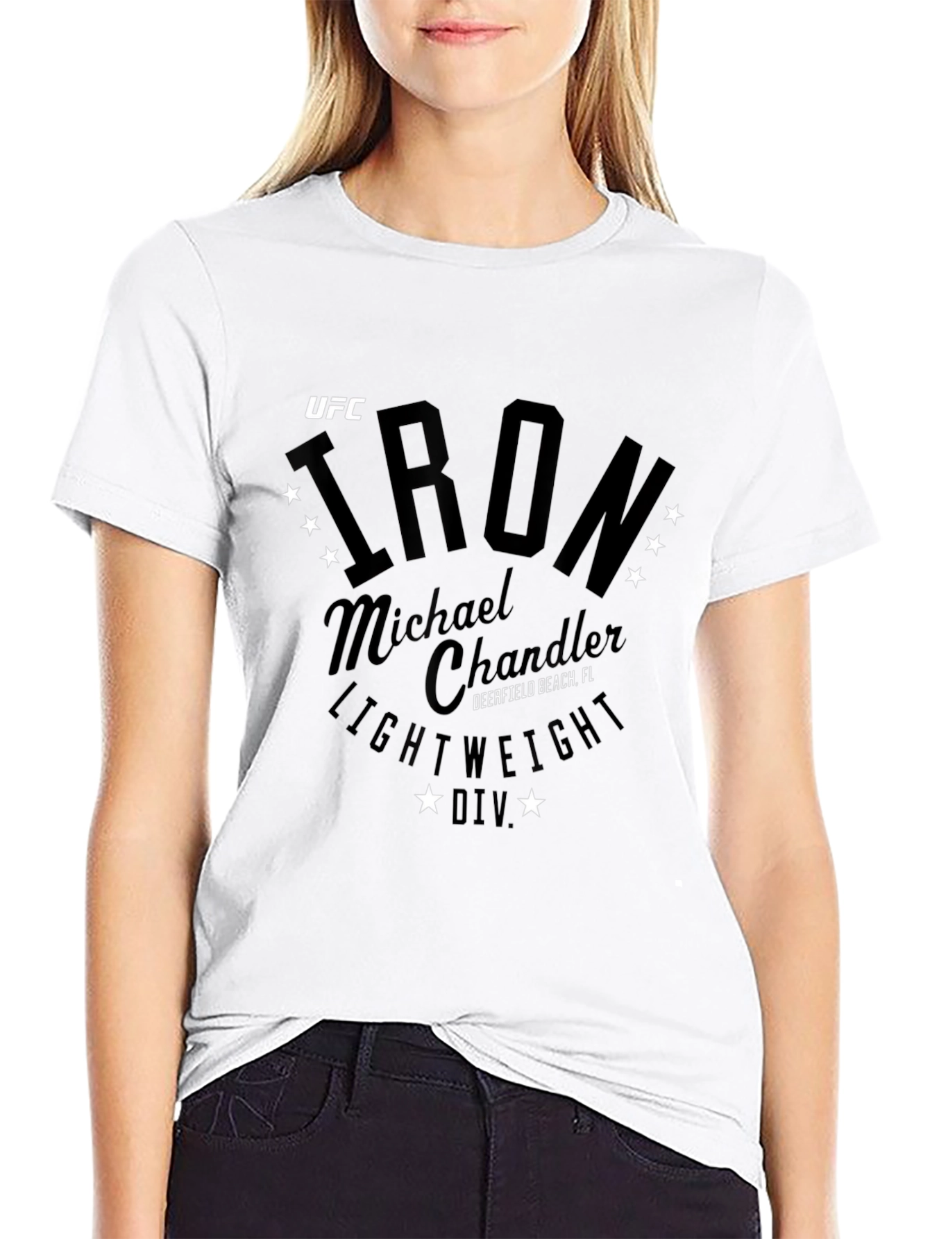 UFC Iron Michael Chandler Black T-Shirt