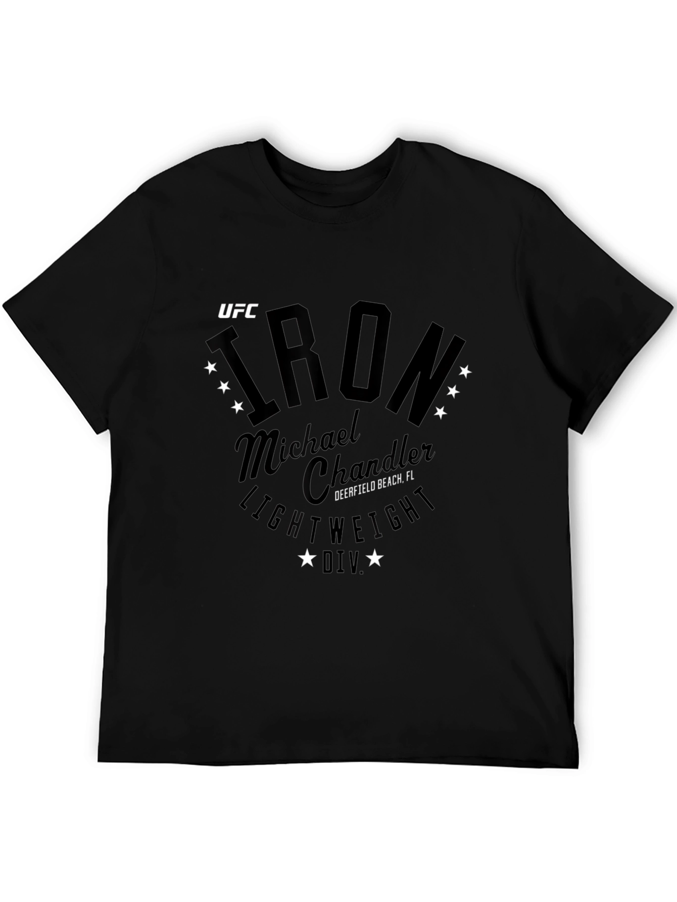 UFC Iron Michael Chandler Black T-Shirt