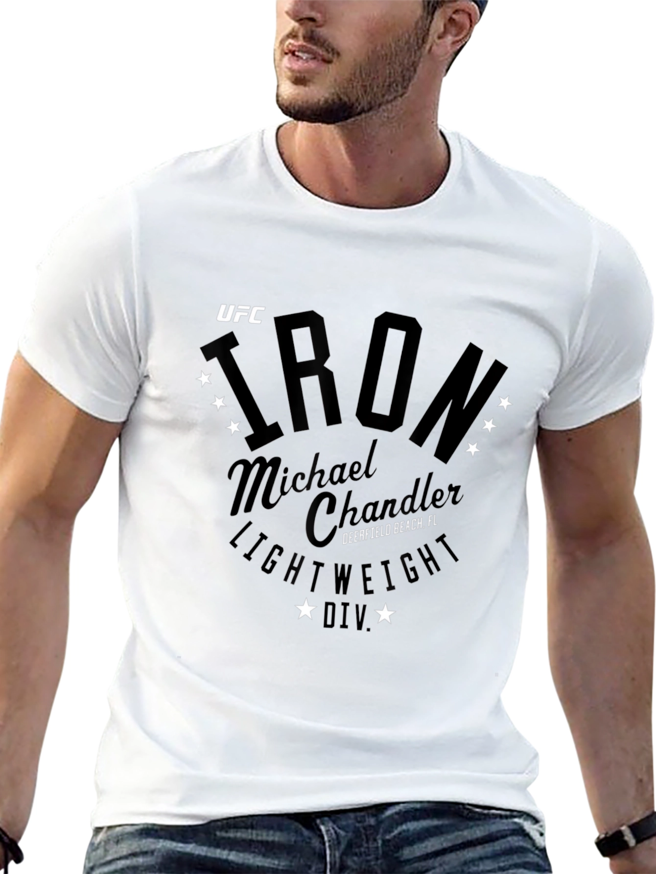 UFC Iron Michael Chandler Black T-Shirt