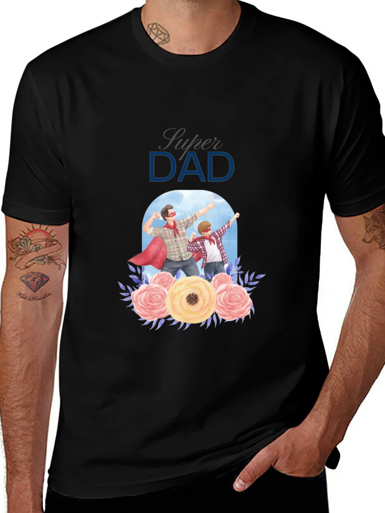 Super Dad T-Shirt - Fathers Day Gift Idea