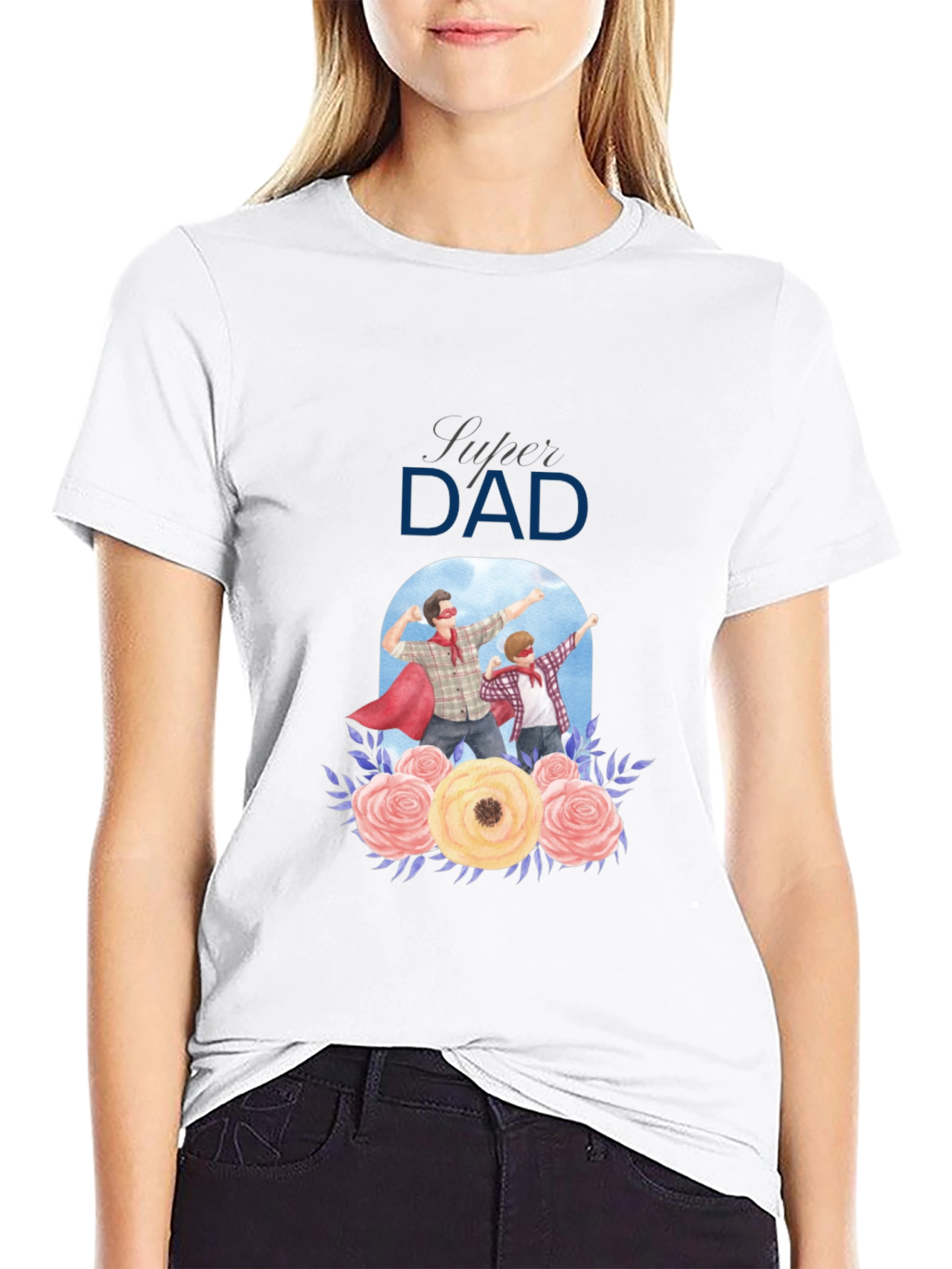 Super Dad T-Shirt - Fathers Day Gift Idea