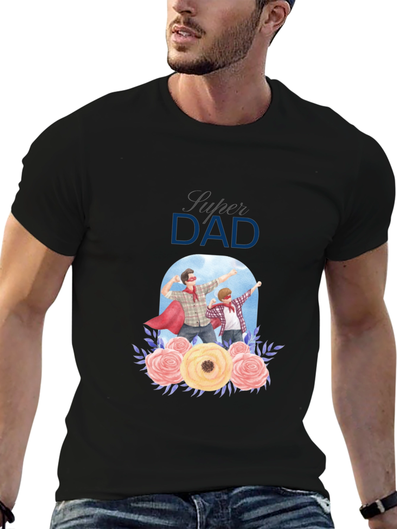 Super Dad T-Shirt - Fathers Day Gift Idea