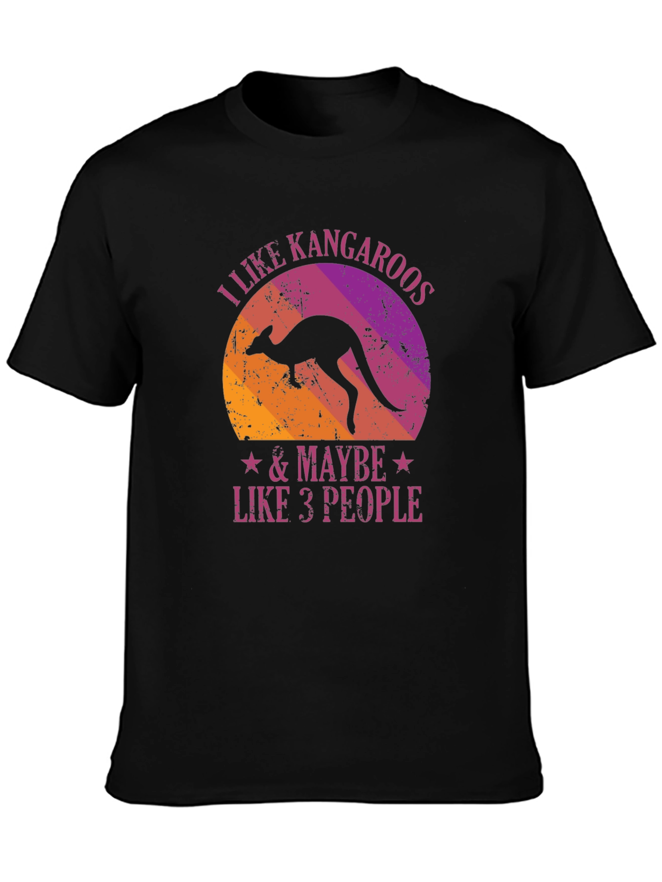 I Like Kangaroos & Maybe Like 3 People T-Shirt