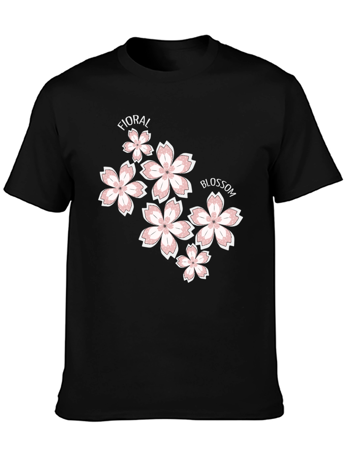 Floral Blossom Graphic Print T-Shirt