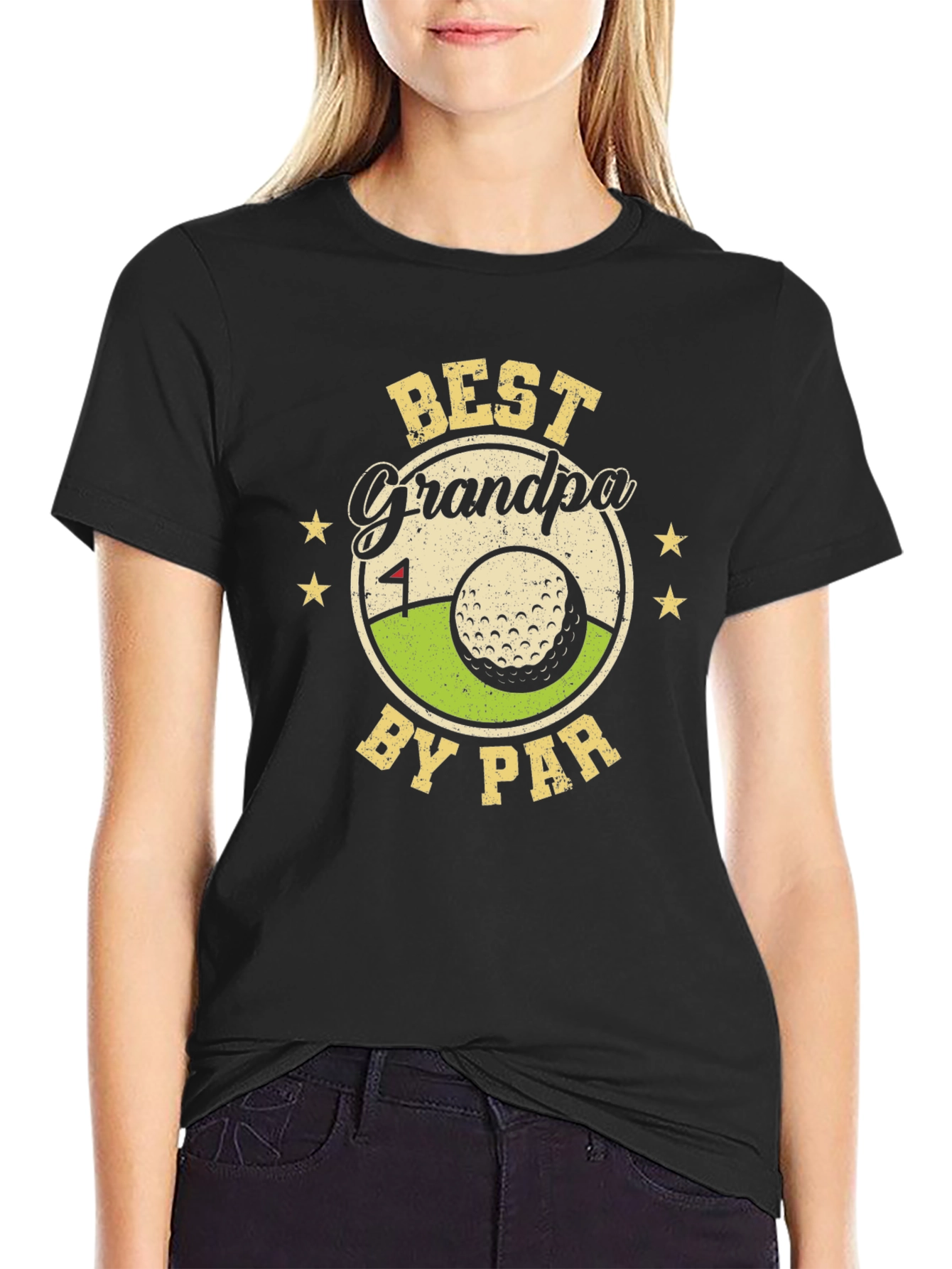 Best Grandpa By Par Golf T-Shirt
