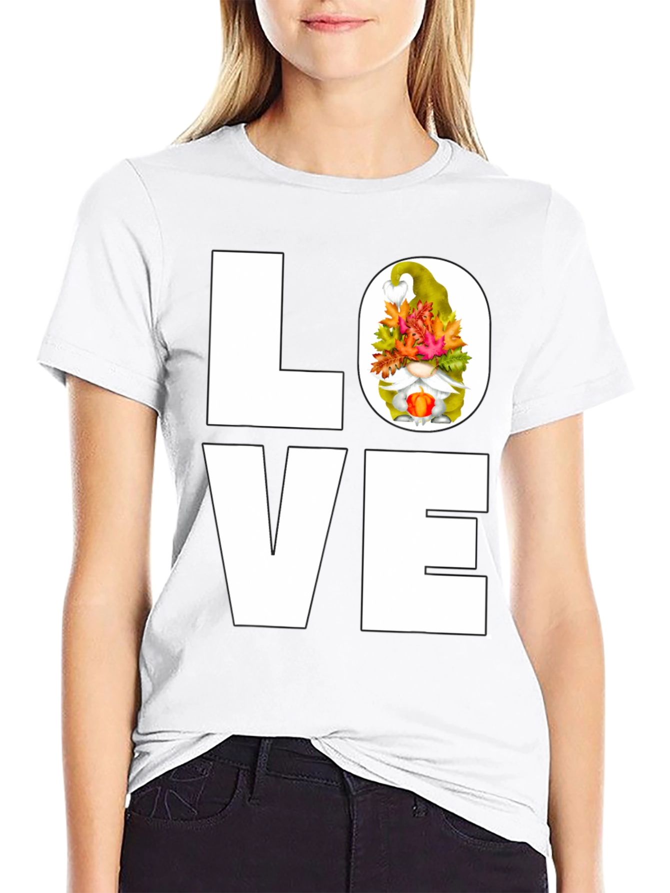 Fall Gnome Love T-Shirt