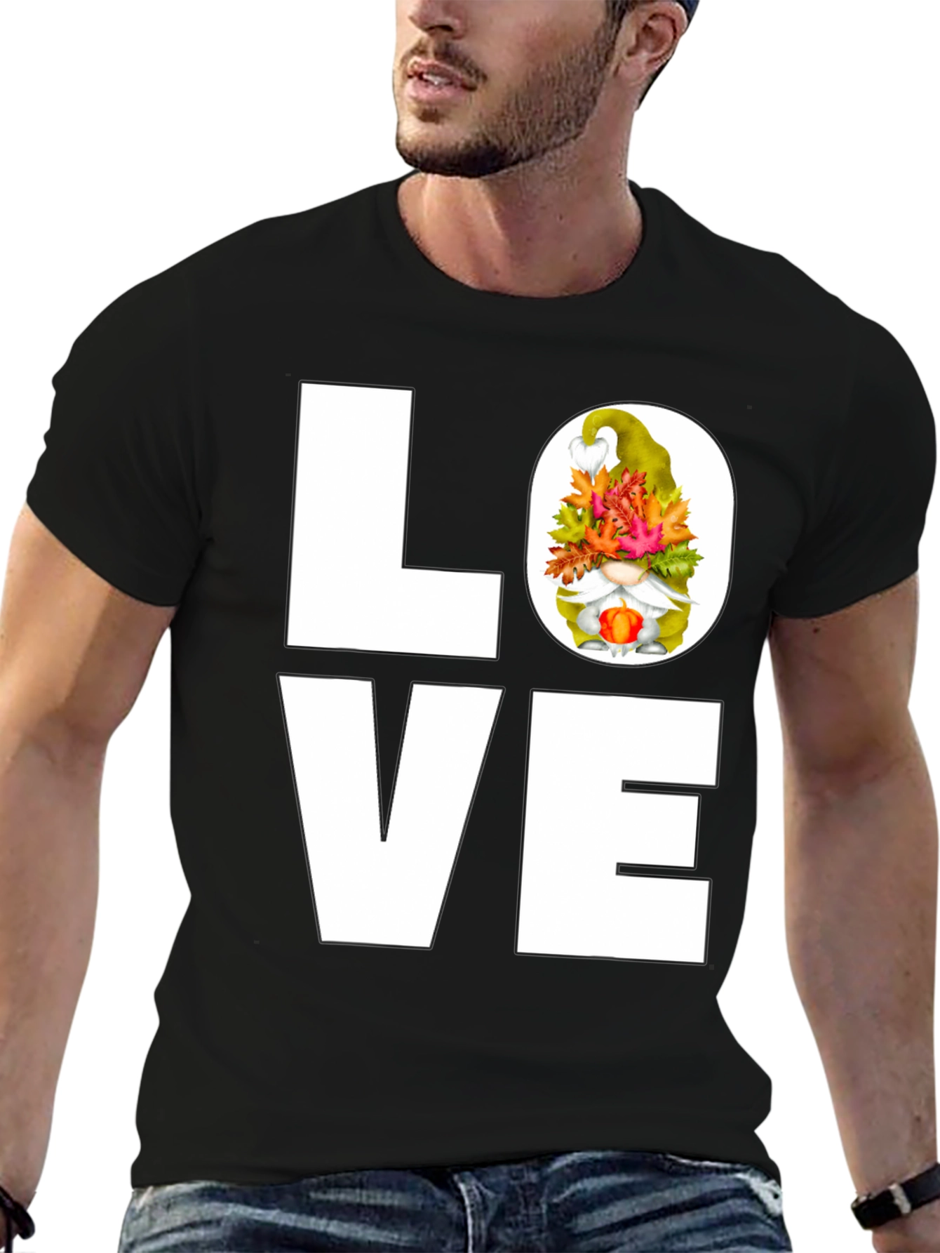 Fall Gnome Love T-Shirt