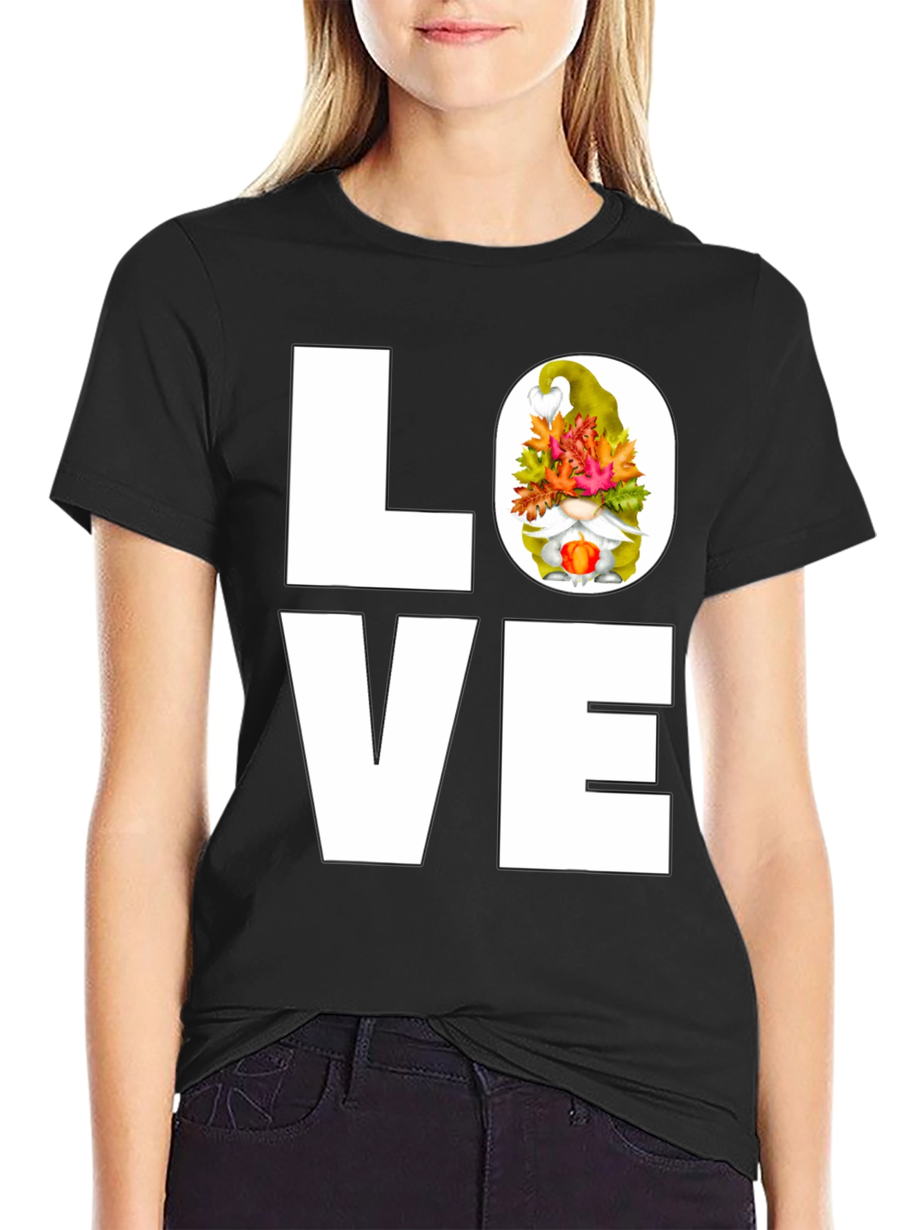 Fall Gnome Love T-Shirt