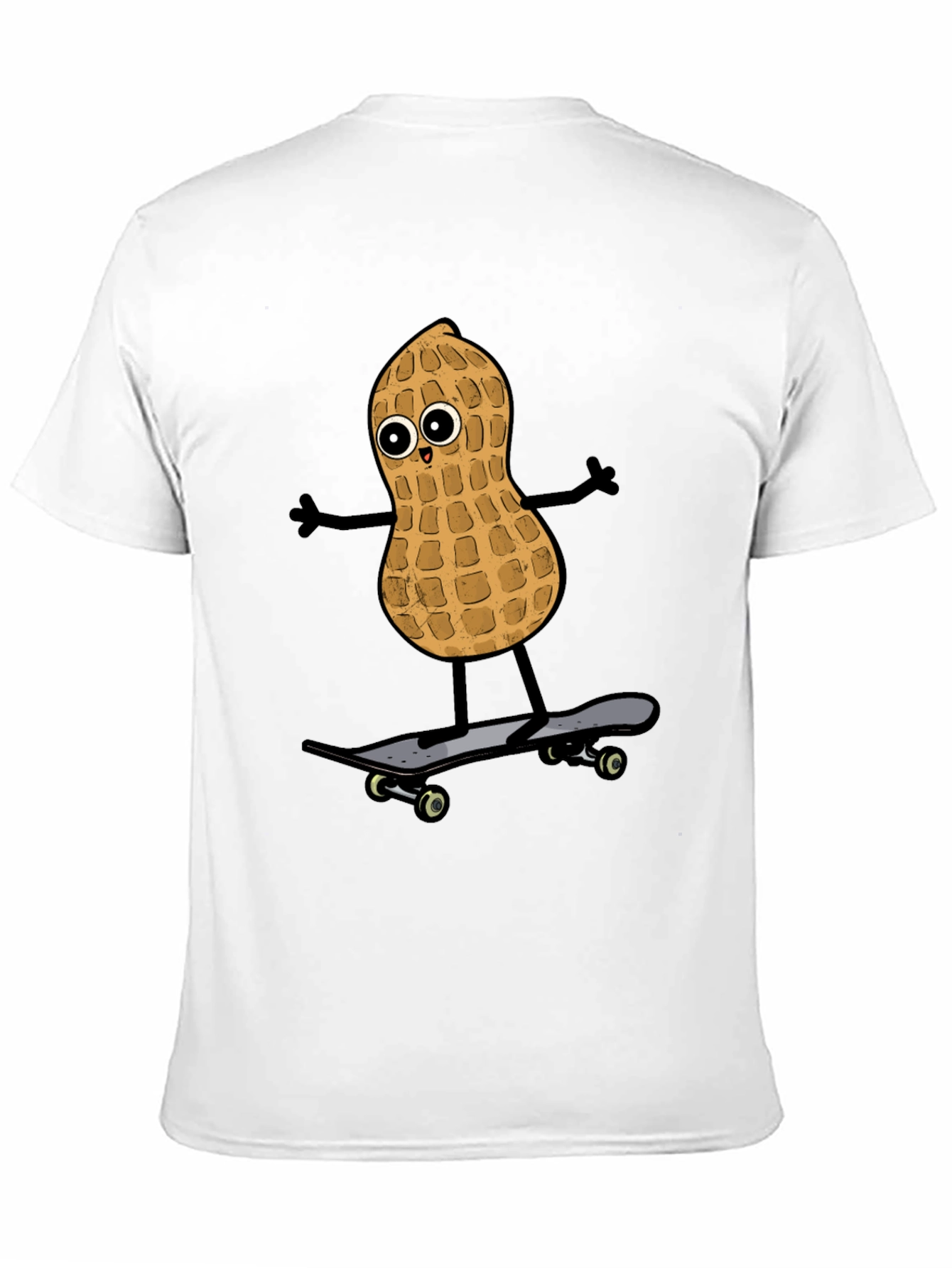 Peanut Skateboarder Graphic Tee - Black