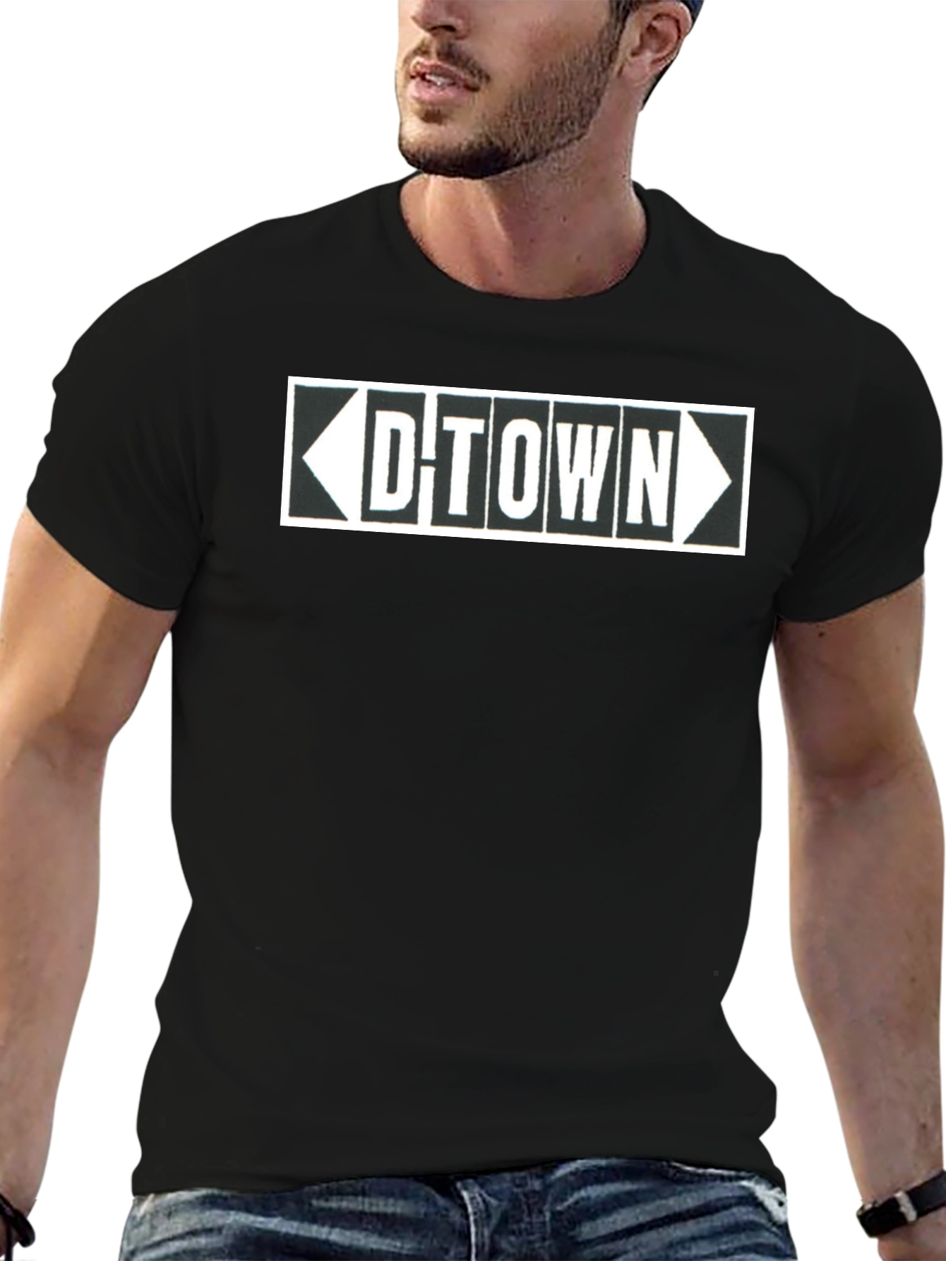 D-Town Graphic Tee - Urban Style