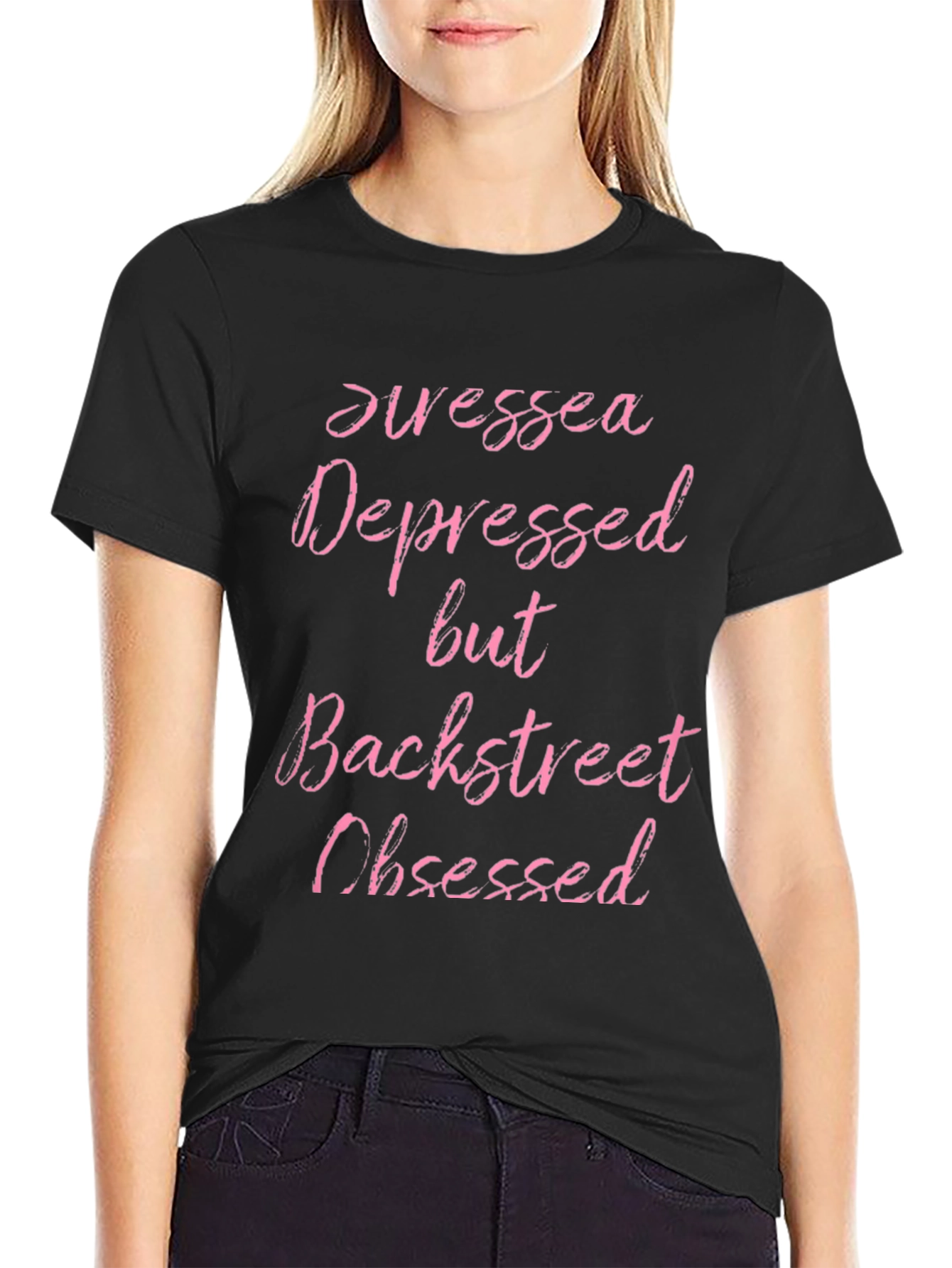 Awesomely Depressed Backstreet Obsessed T-Shirt