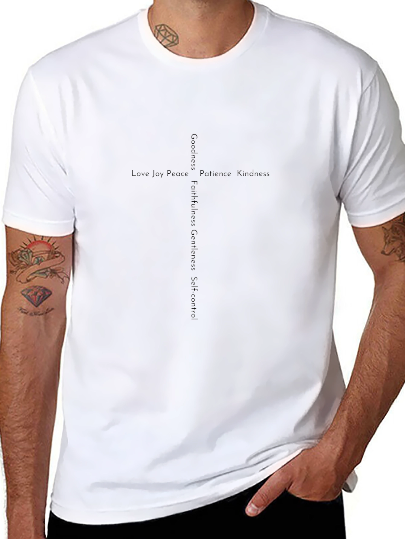 Faith-Inspired Cross T-Shirt