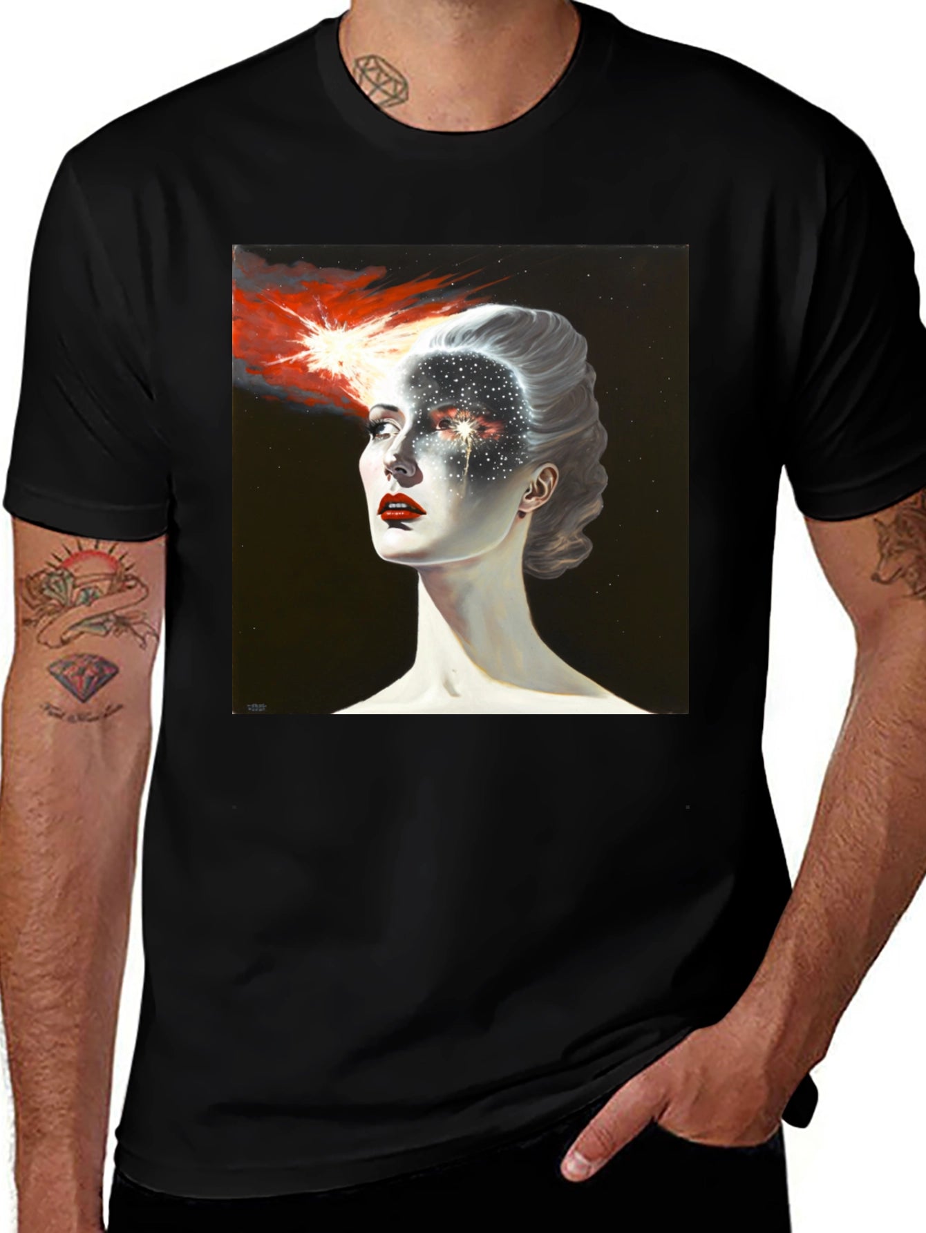 Cosmic Vision Graphic T-Shirt