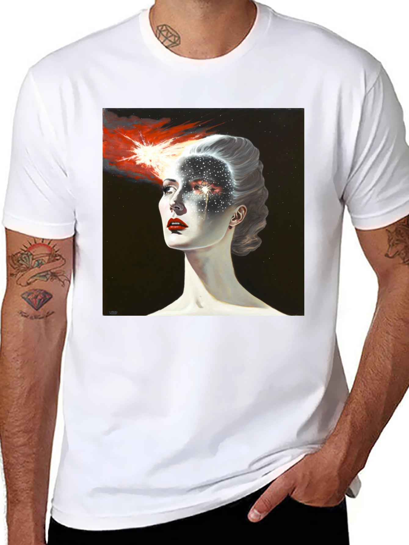 Cosmic Vision Graphic T-Shirt