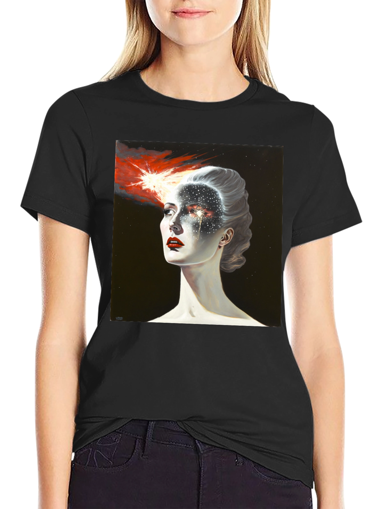 Cosmic Vision Graphic T-Shirt