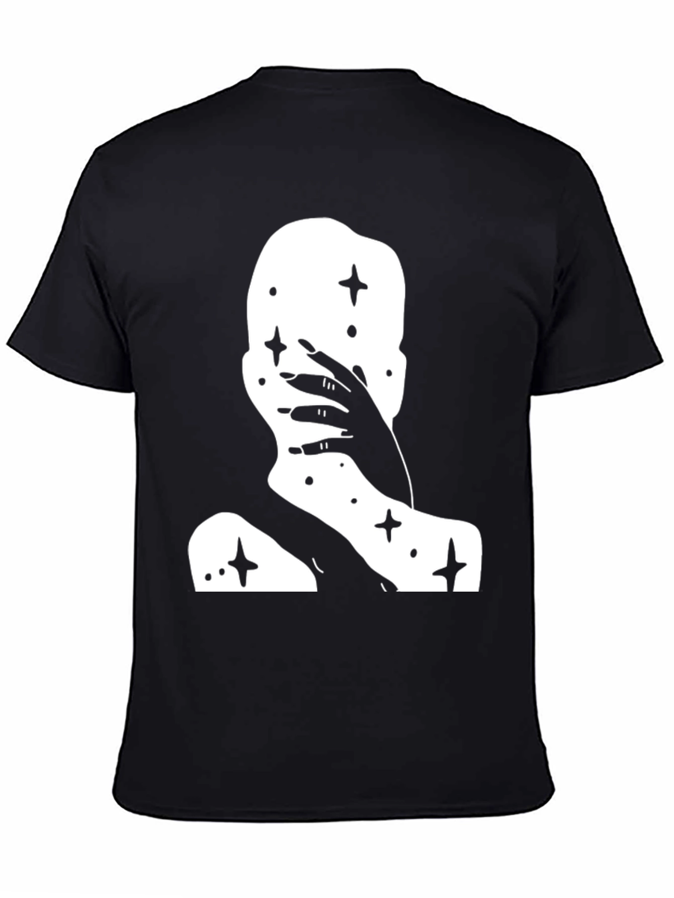 Mystic Silhouette Graphic Tee - Black