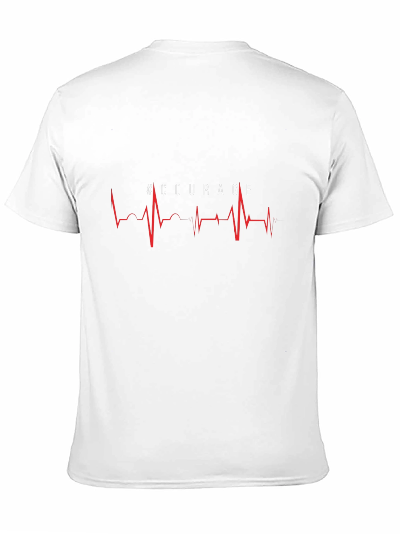 Courage Heartbeat Graphic Tee