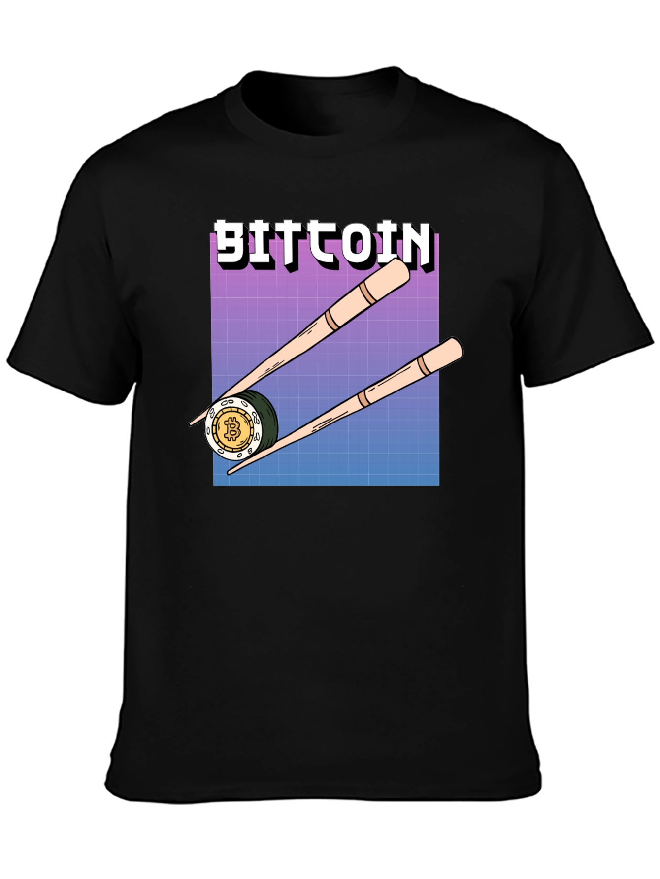 Bitcoin Sushi T-Shirt - Crypto Currency Tee