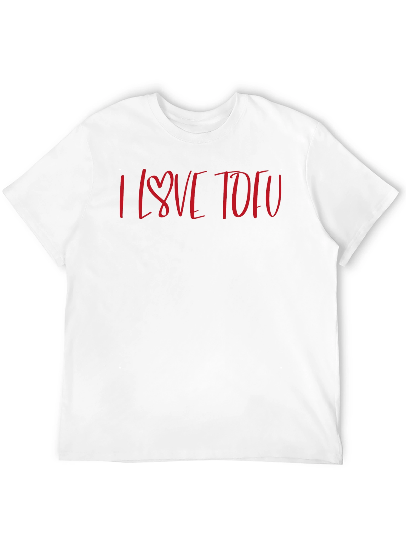 I Love Tofu T-Shirt - Vegan Graphic Tee