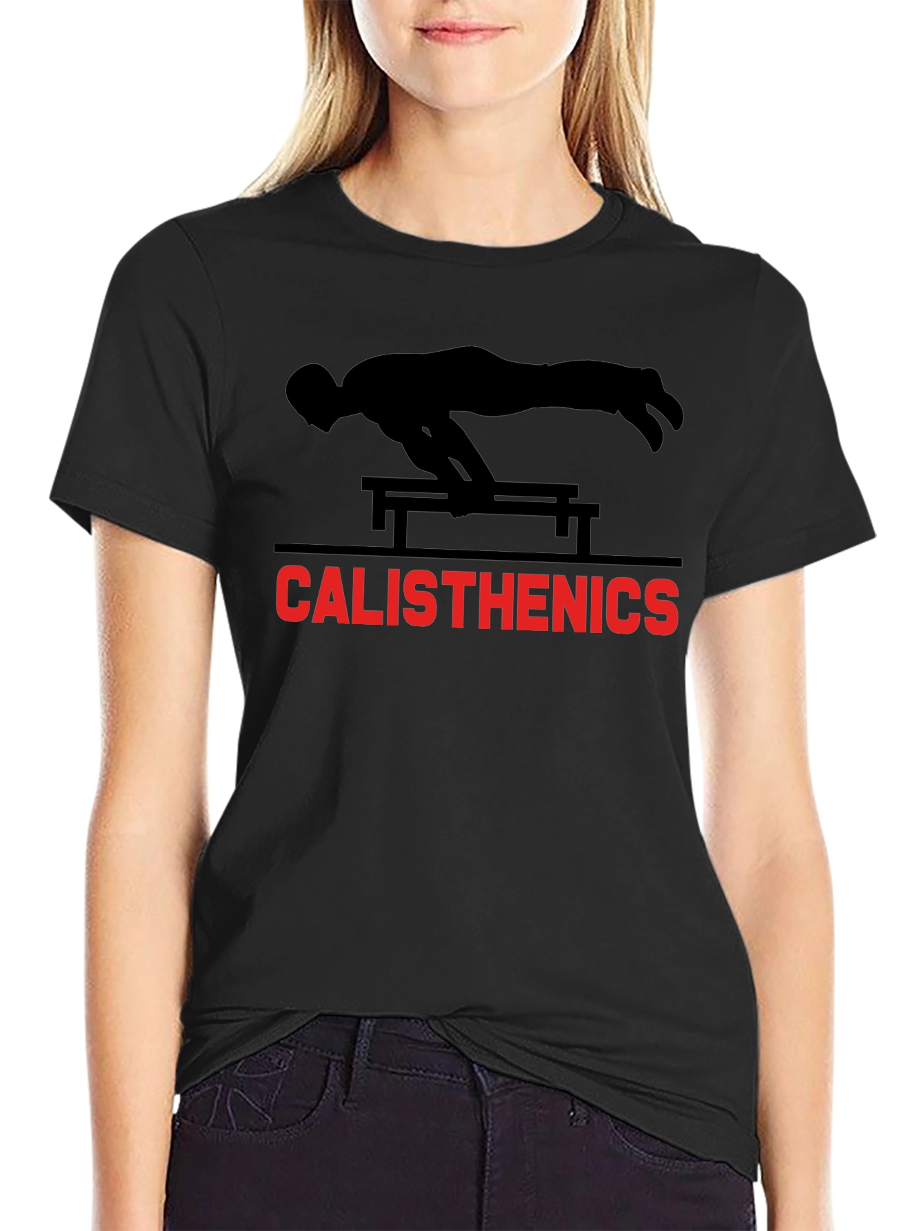 Calisthenics T-Shirt - Black Graphic Tee