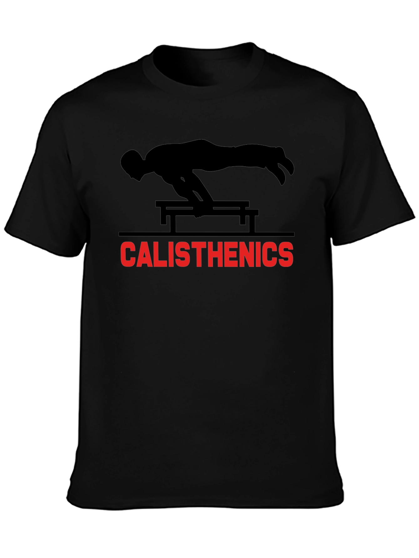 Calisthenics T-Shirt - Black Graphic Tee
