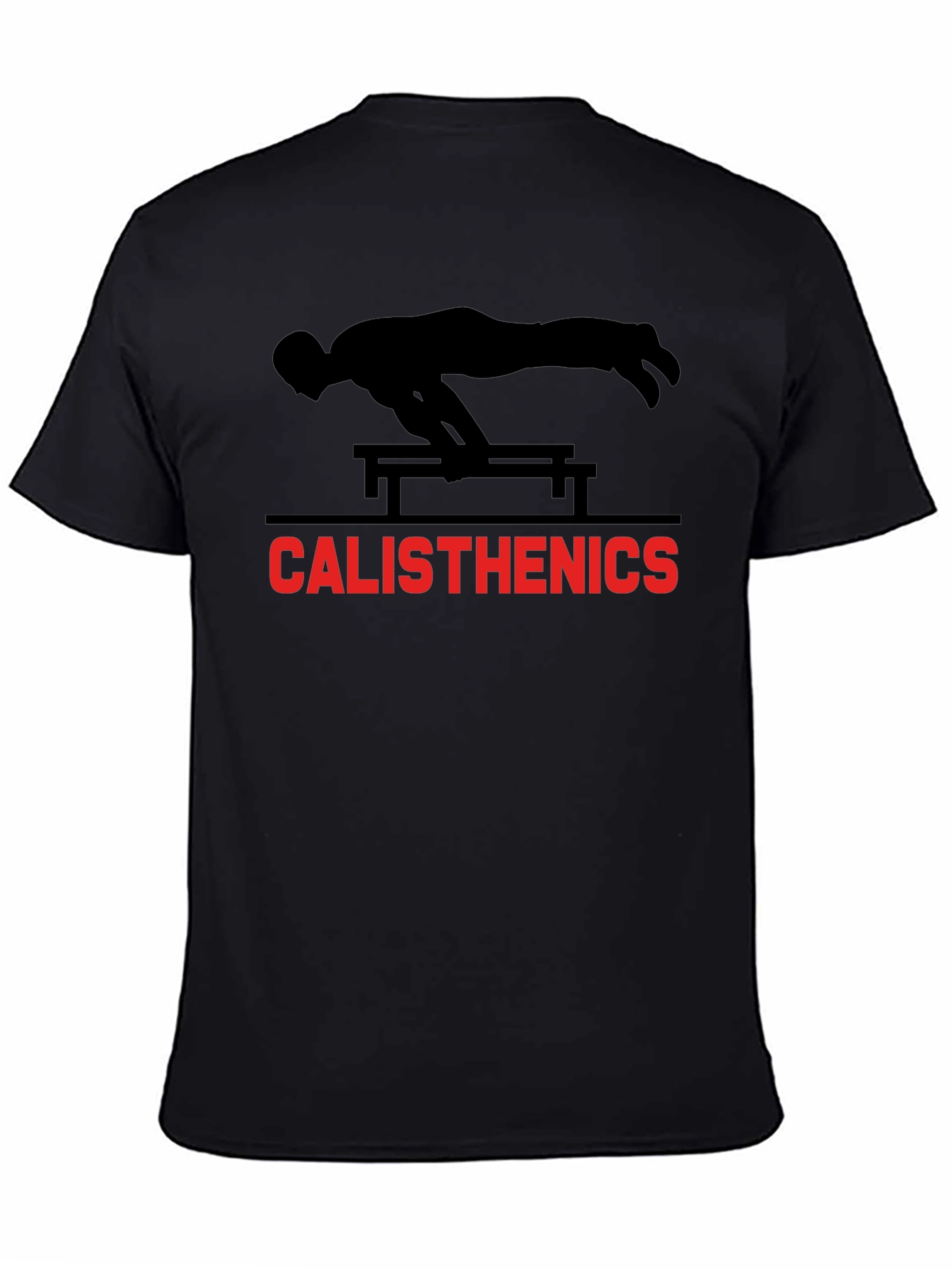 Calisthenics T-Shirt - Black Graphic Tee