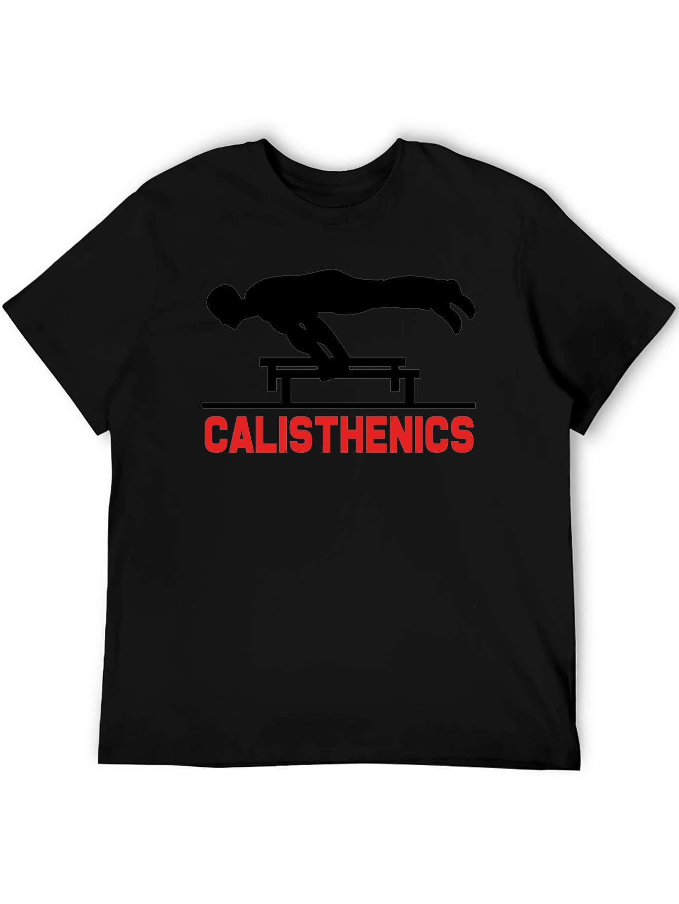 Calisthenics T-Shirt - Black Graphic Tee
