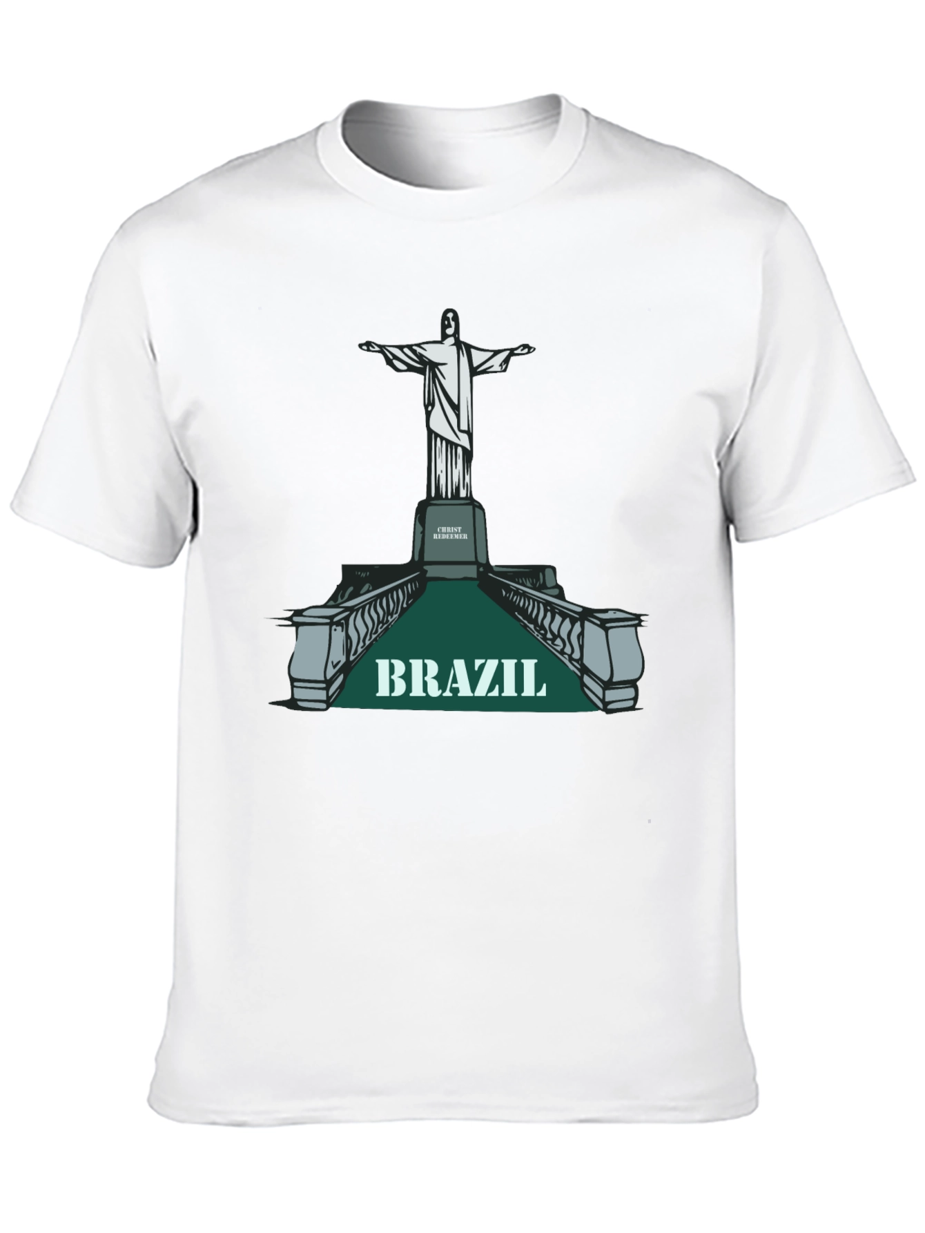 Brazil Christ the Redeemer Graphic T-Shirt