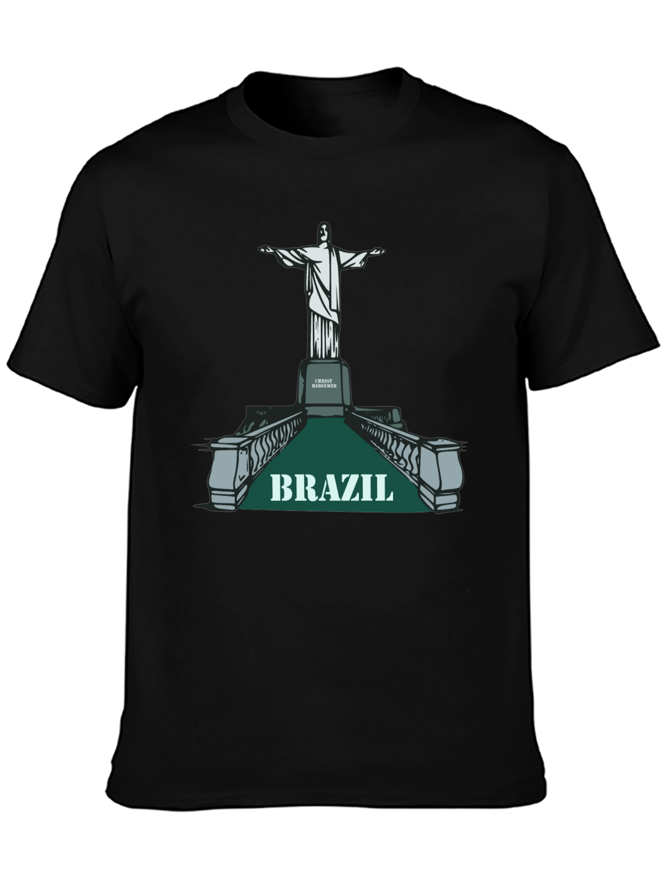 Brazil Christ the Redeemer Graphic T-Shirt