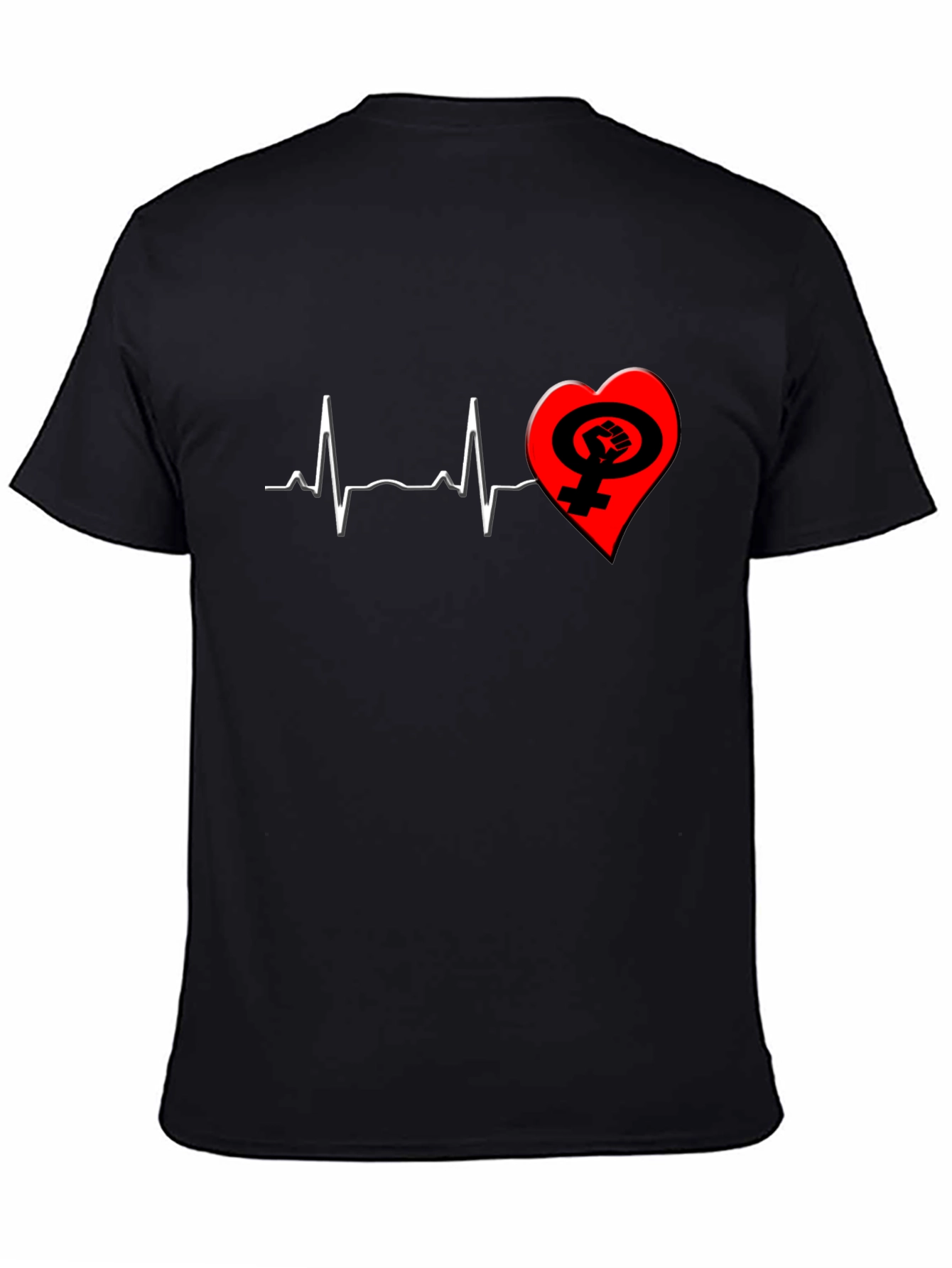 Feminist Heartbeat T-Shirt