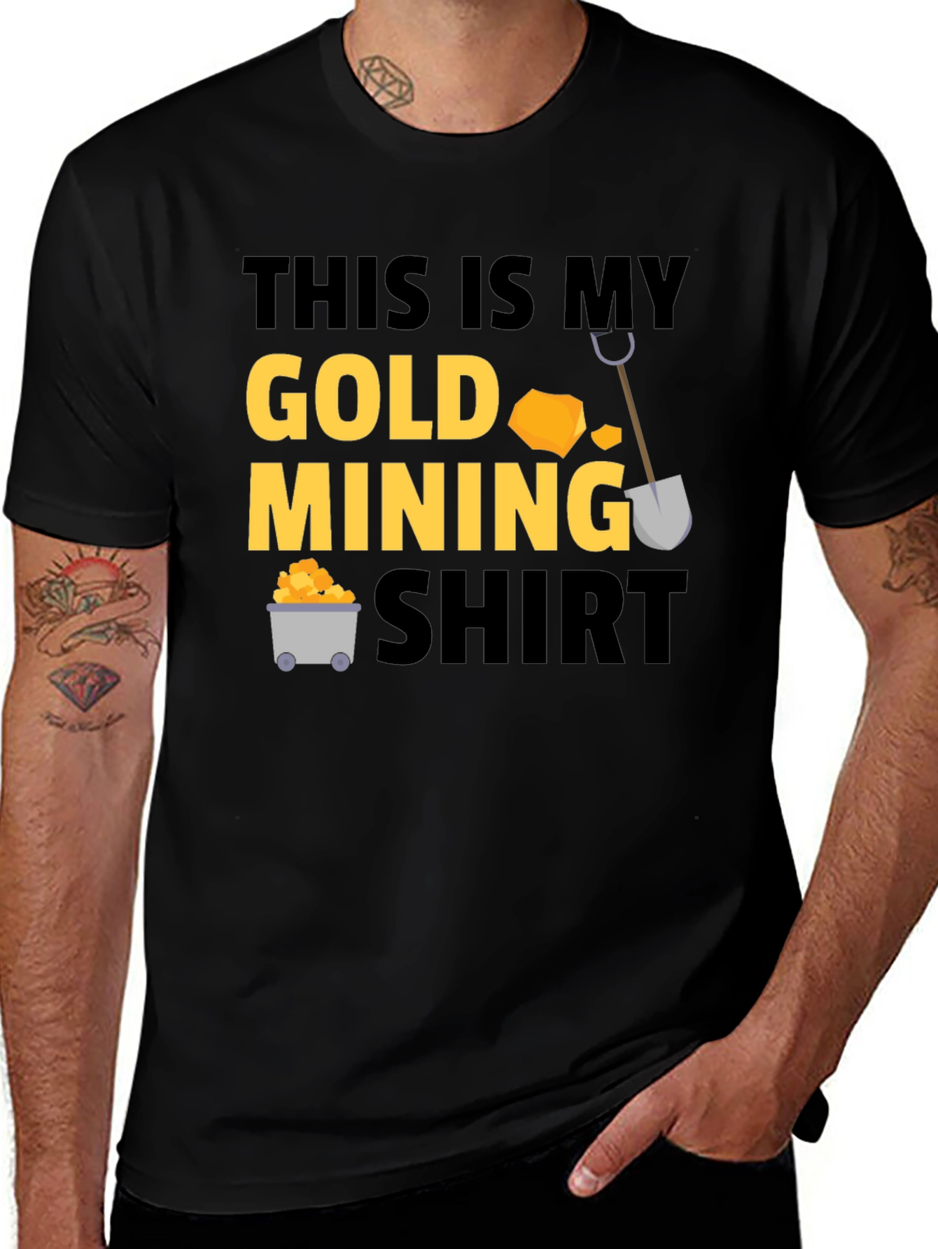 Gold Mining Shirt - Funny Mining T-Shirt