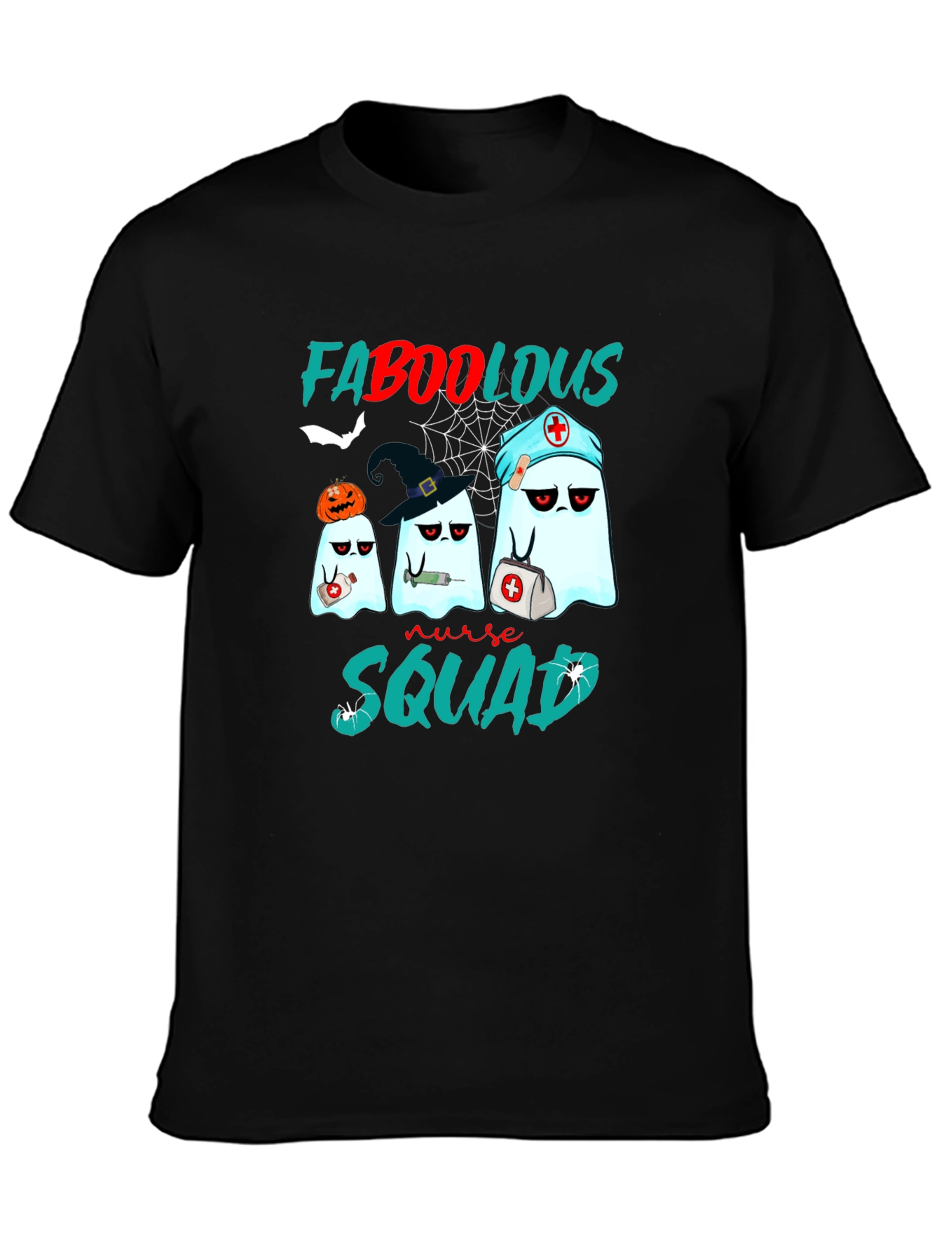 Fabulous Nurse Squad Halloween T-Shirt