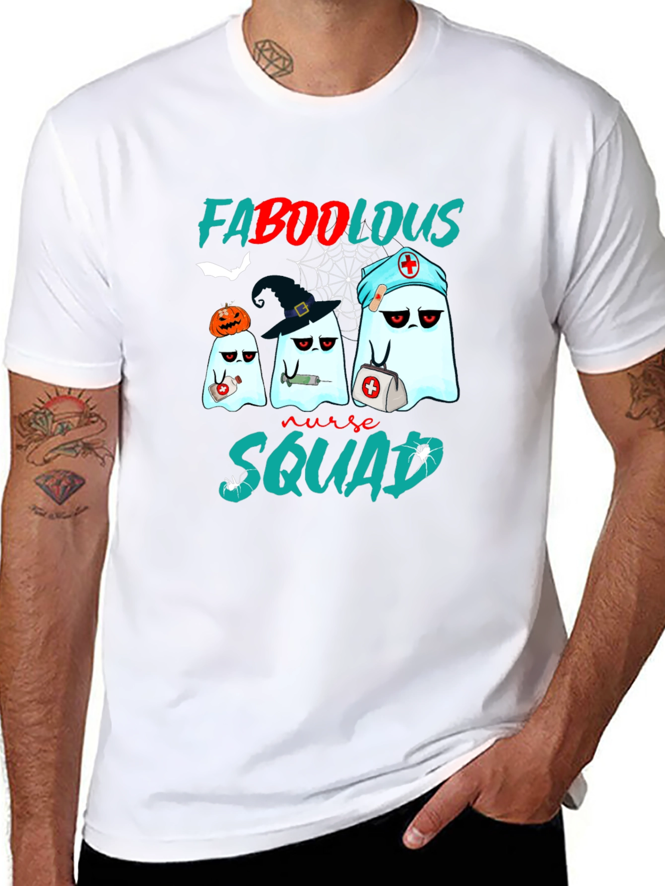Fabulous Nurse Squad Halloween T-Shirt