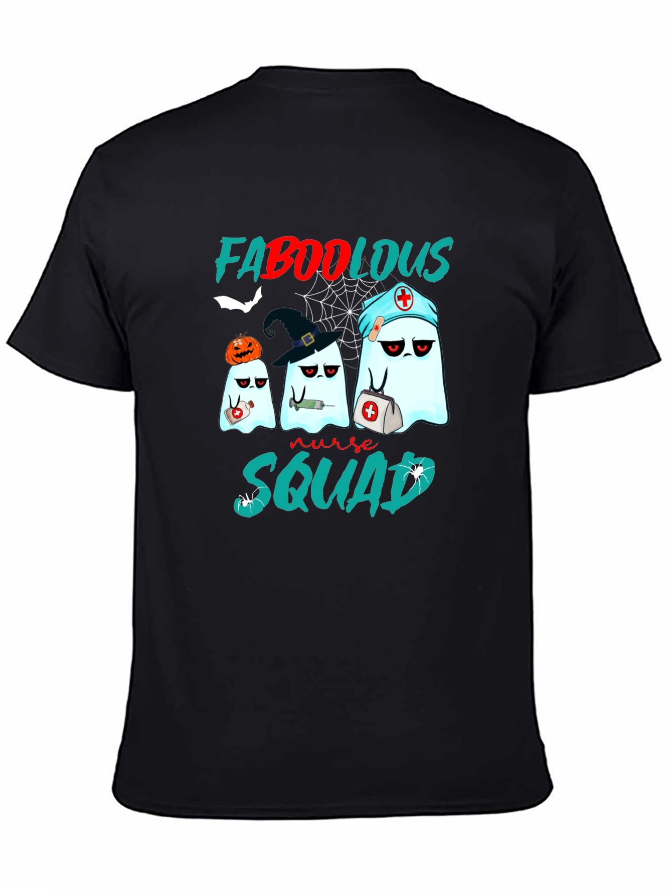 Fabulous Nurse Squad Halloween T-Shirt