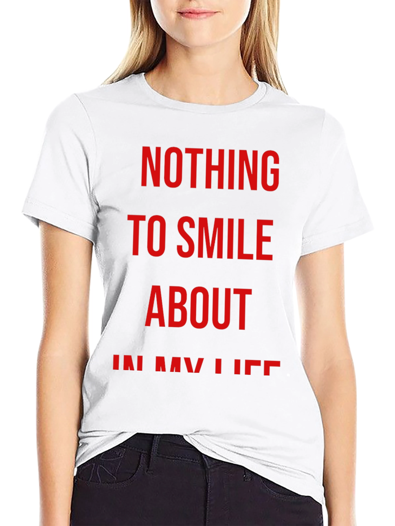 Nothing To Smile About Graphic Tee