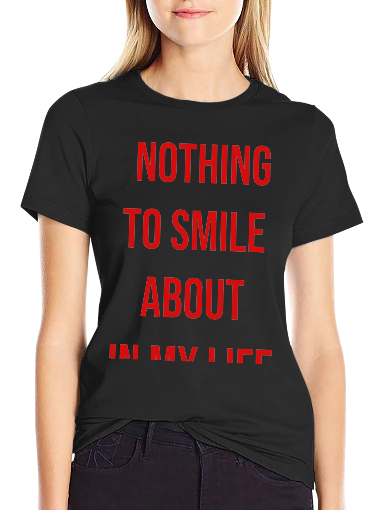 Nothing To Smile About Graphic Tee