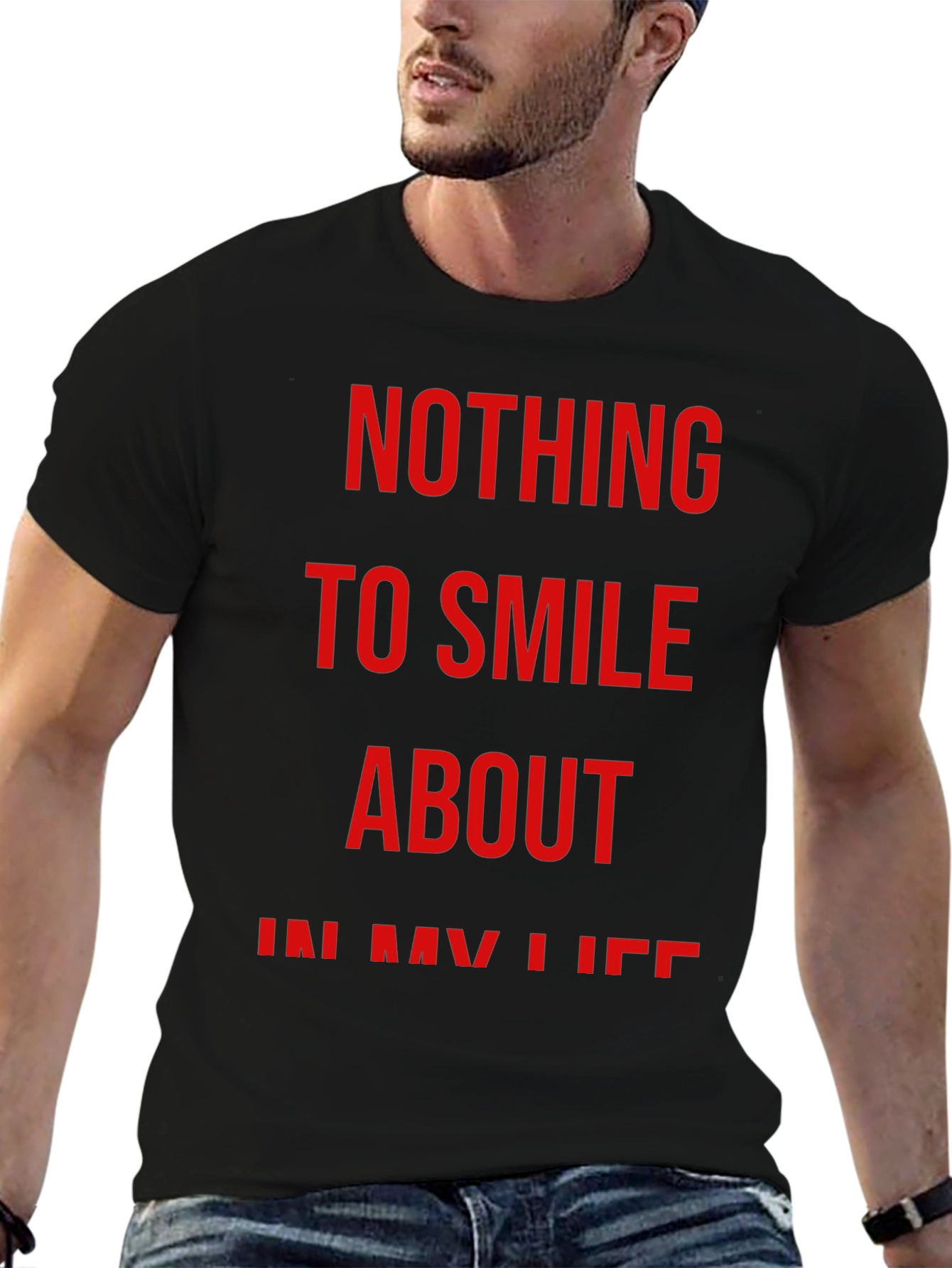 Nothing To Smile About Graphic Tee