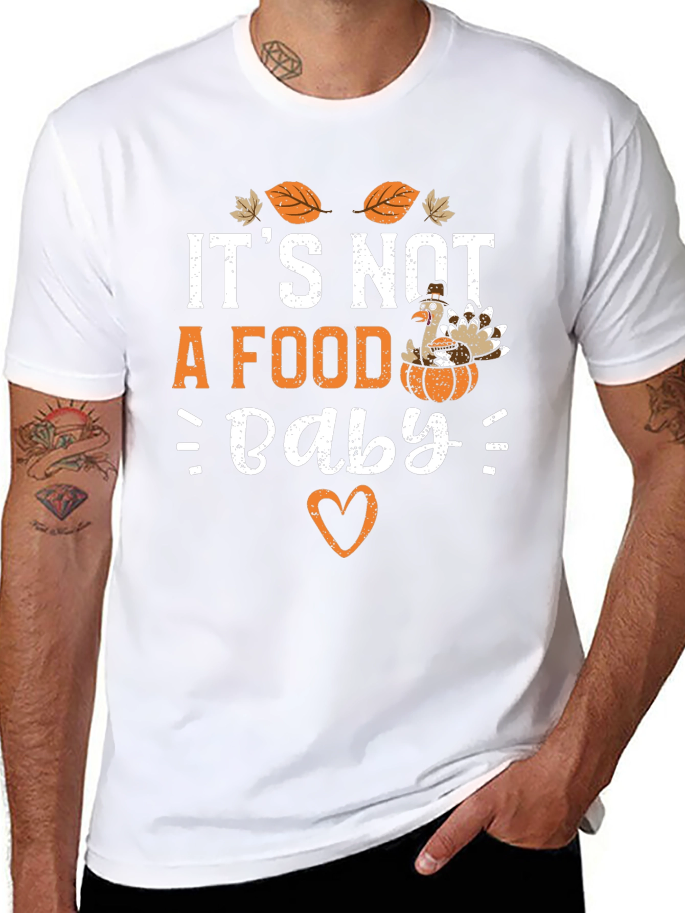 Its Not a Food Baby Thanksgiving T-Shirt