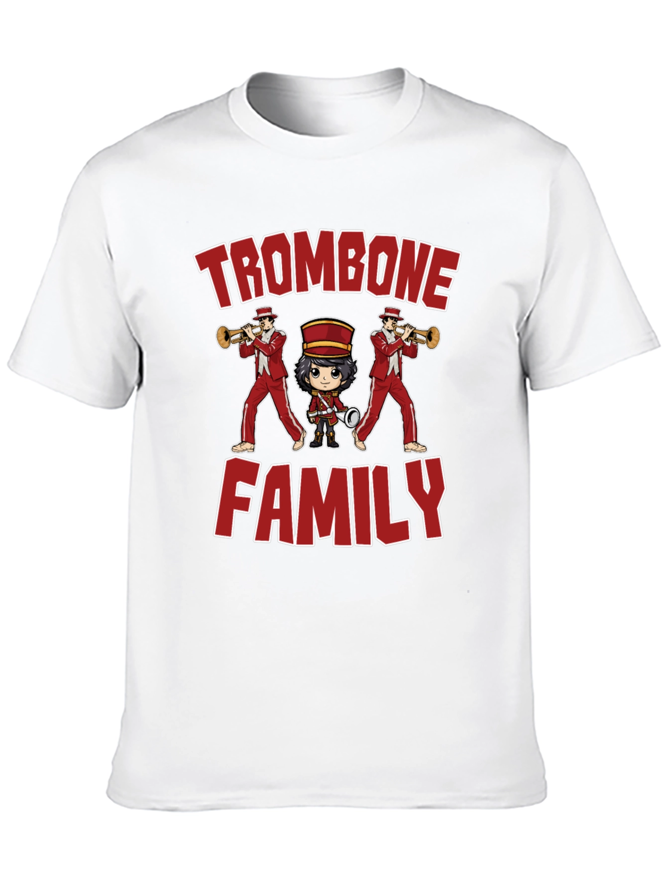 Trombone Family Graphic Tee
