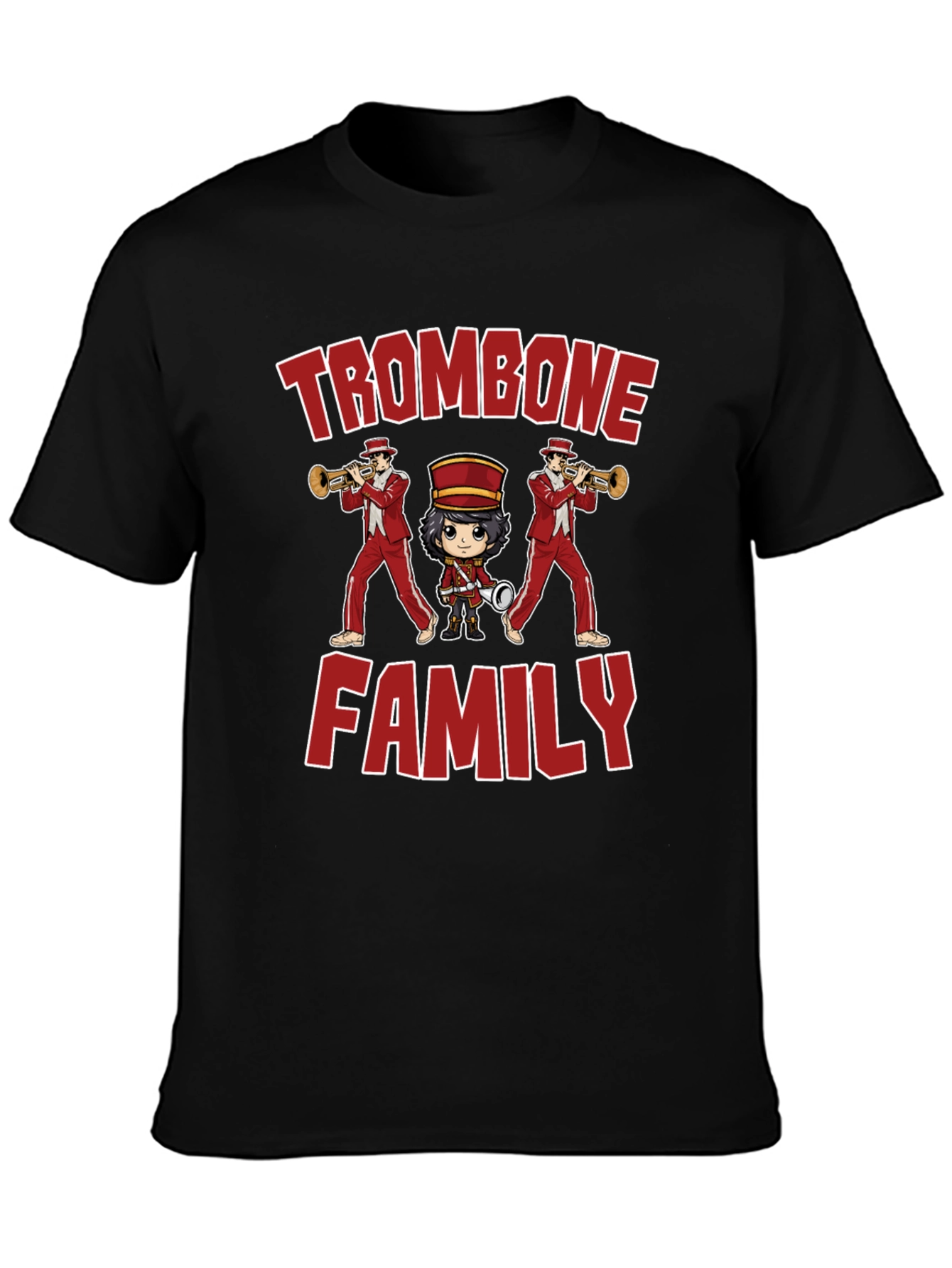 Trombone Family Graphic Tee