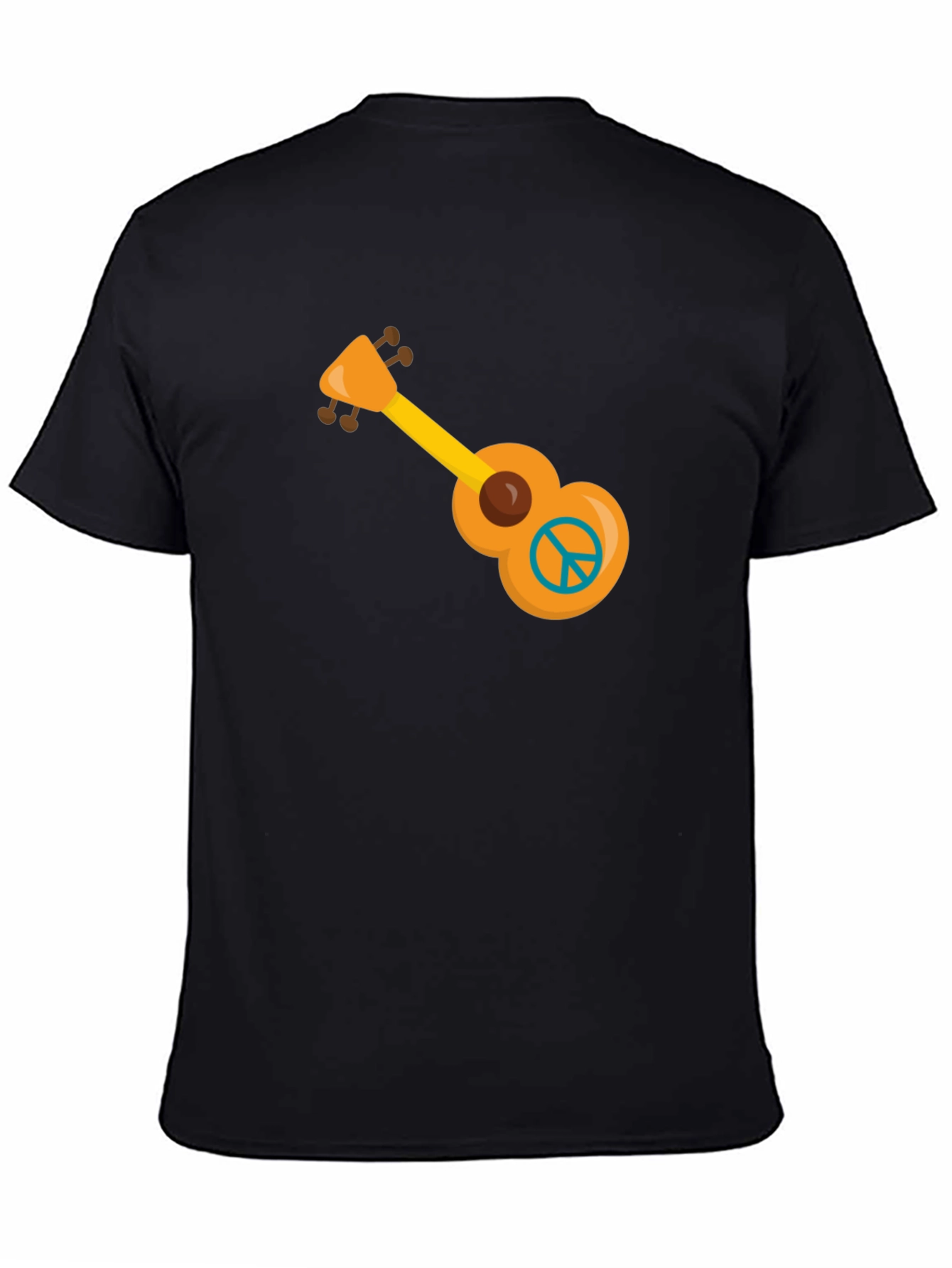 Peace Ukulele Graphic T-Shirt
