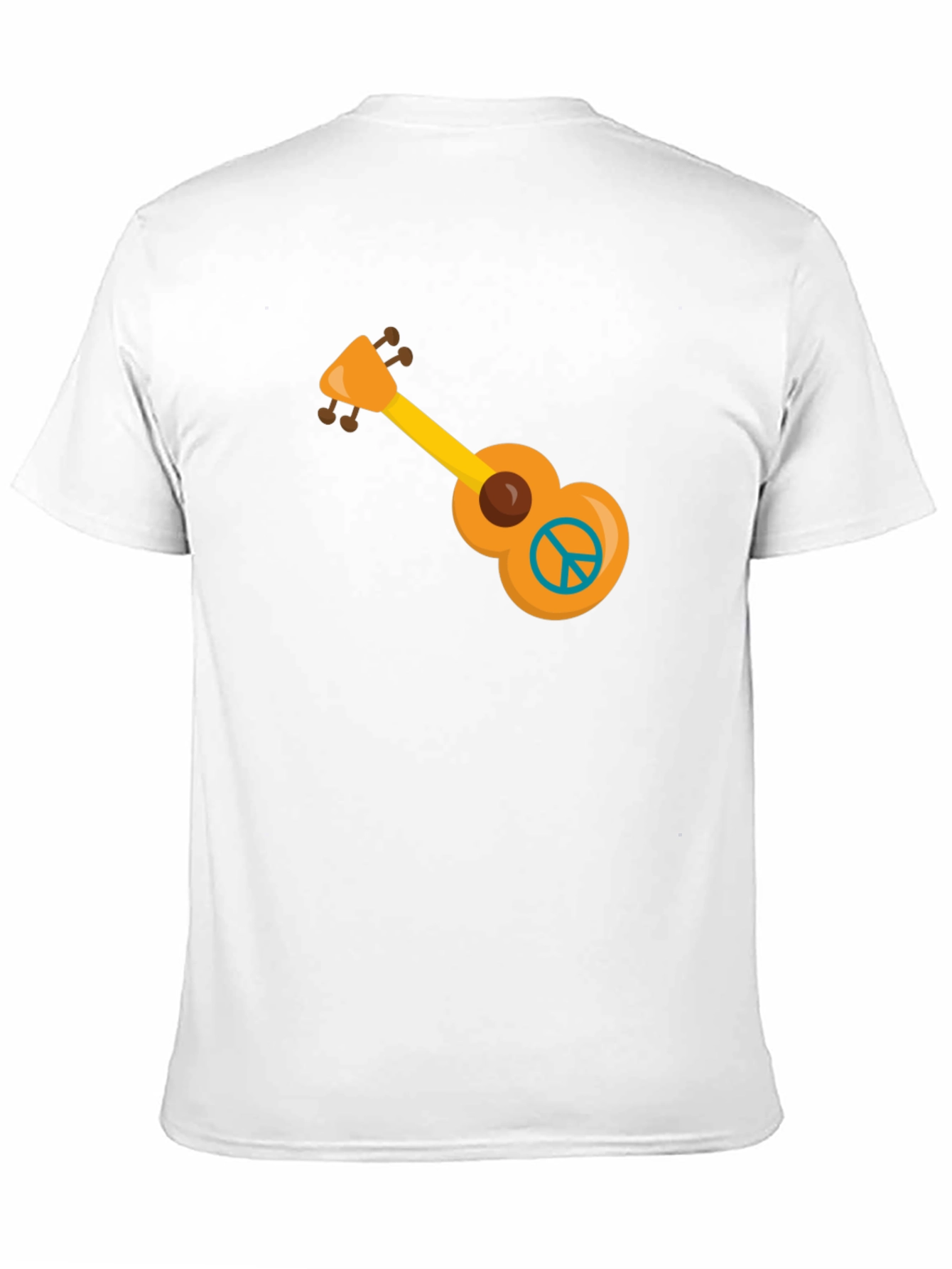 Peace Ukulele Graphic T-Shirt