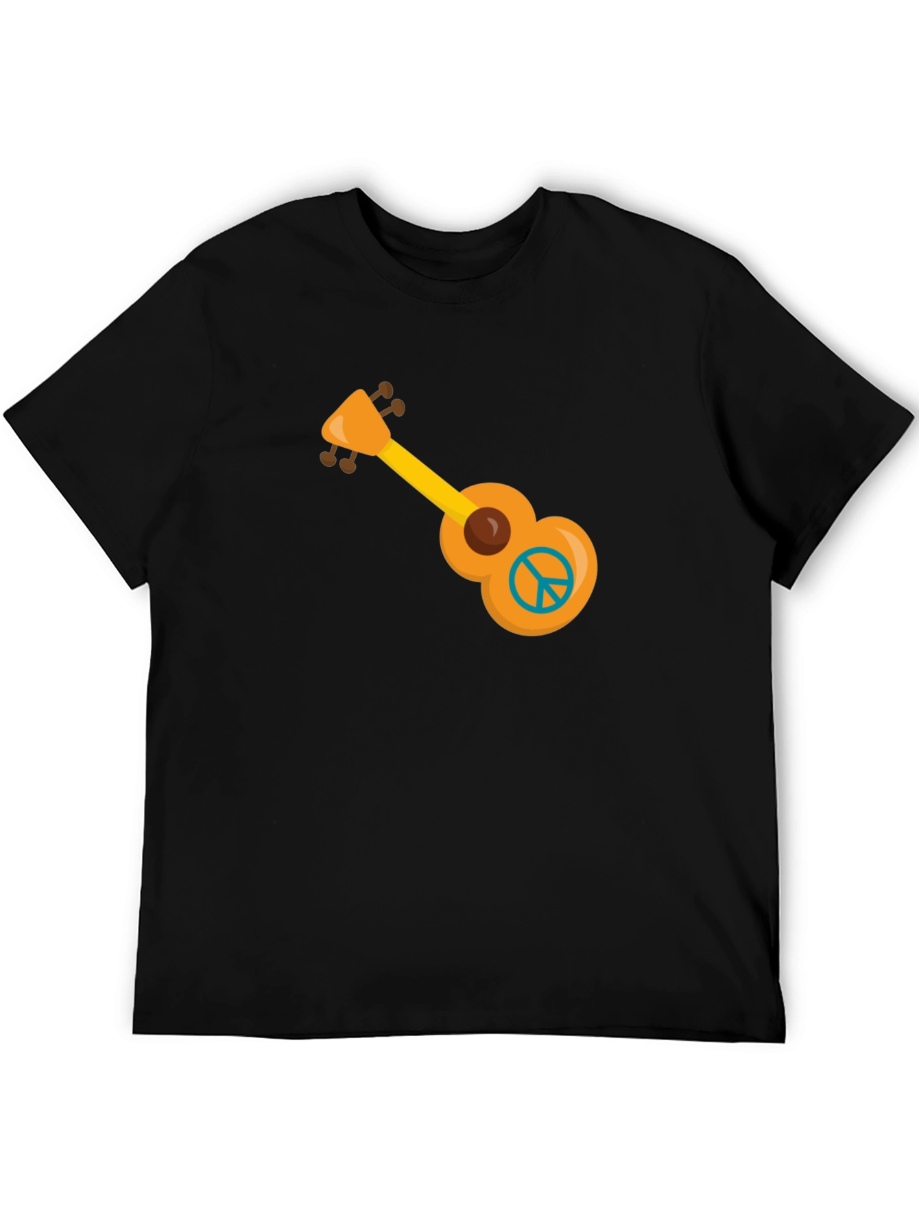 Peace Ukulele Graphic T-Shirt